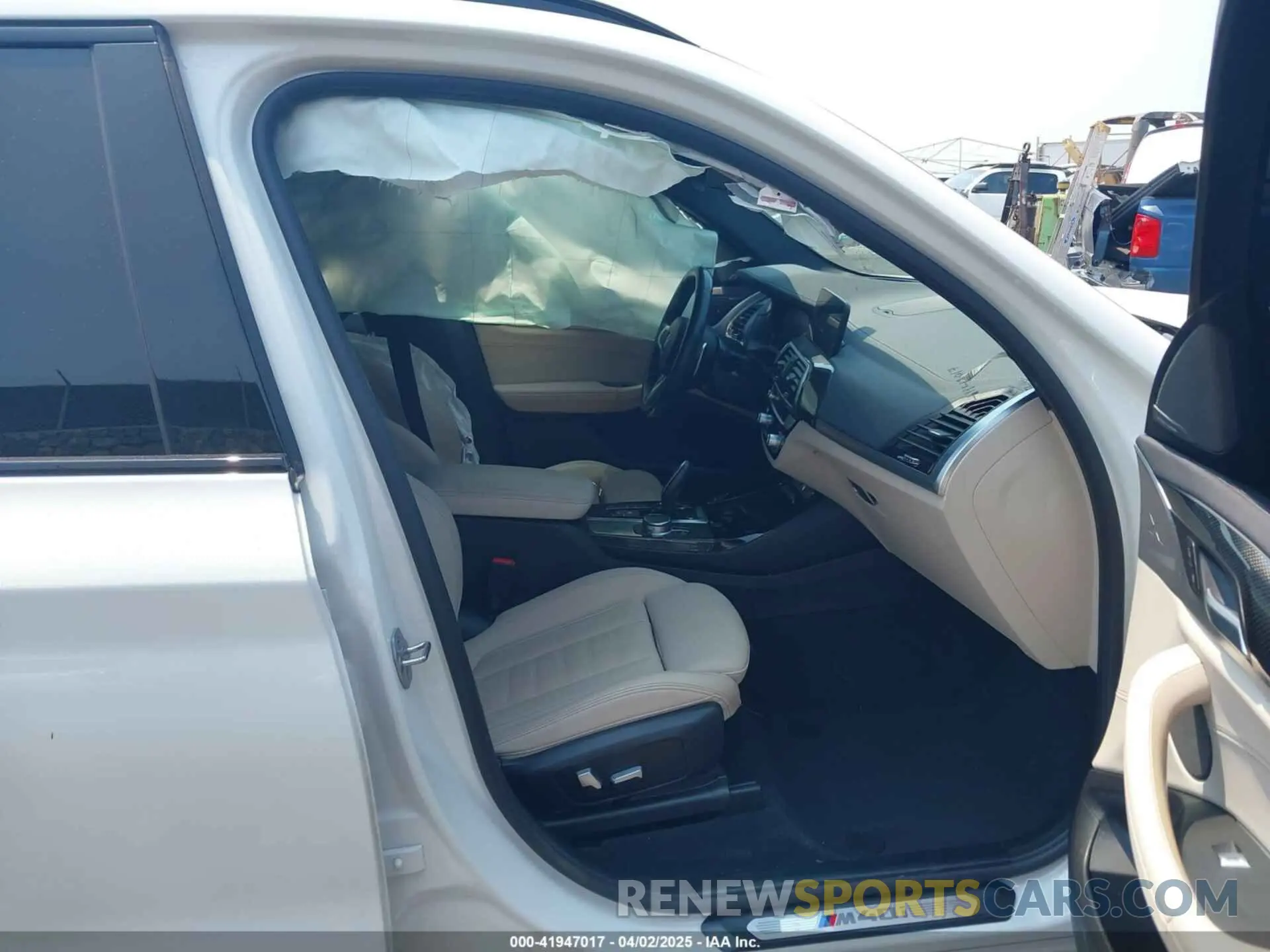 5 fotografías del automóvil dañado 5UXTY9C08M9G72347 BMW X3 2021