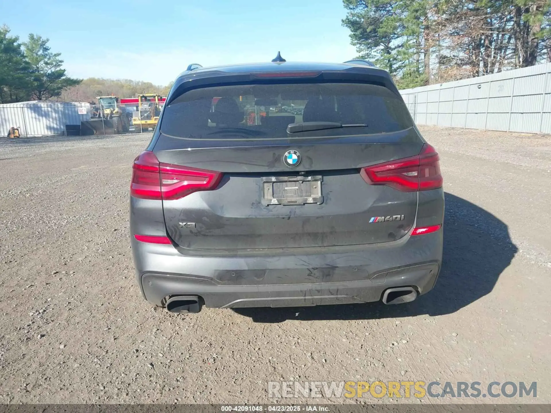 15 fotografías del automóvil dañado 5UXTY9C08M9H27895 BMW X3 2021