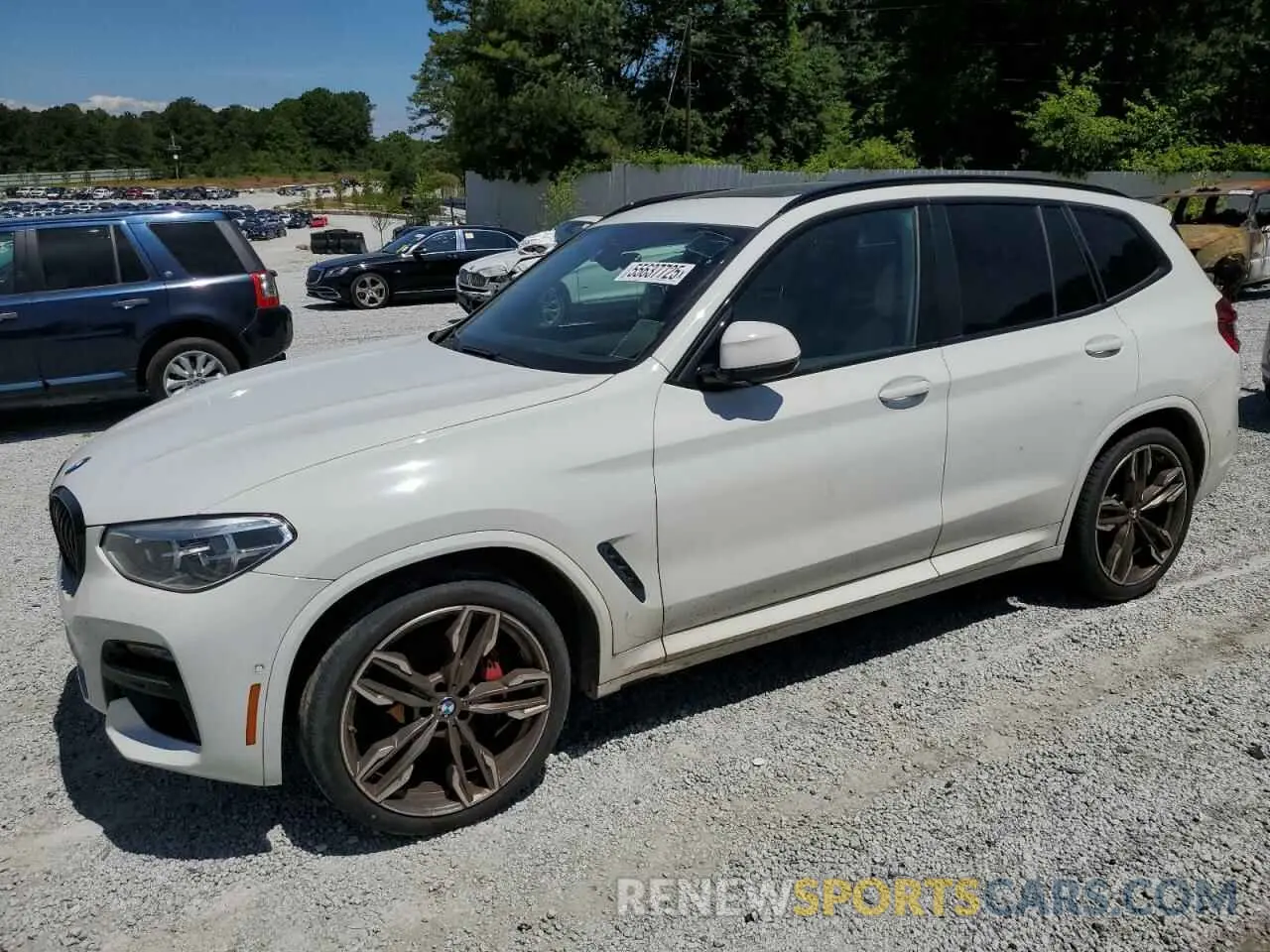 1 fotografías del automóvil dañado 5UXTY9C08M9H43918 BMW X3 2021