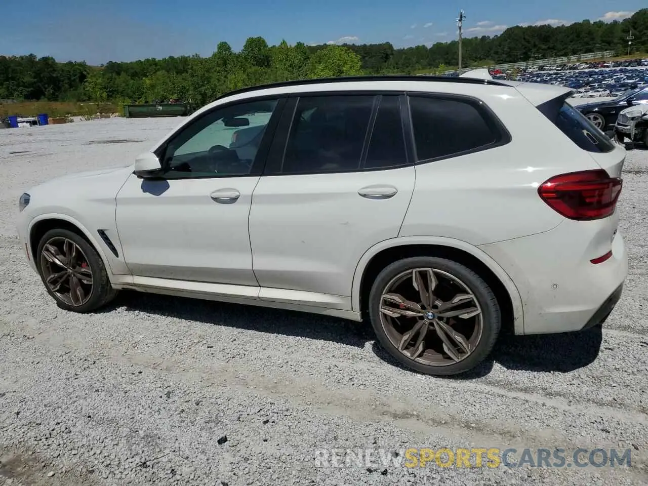 2 fotografías del automóvil dañado 5UXTY9C08M9H43918 BMW X3 2021