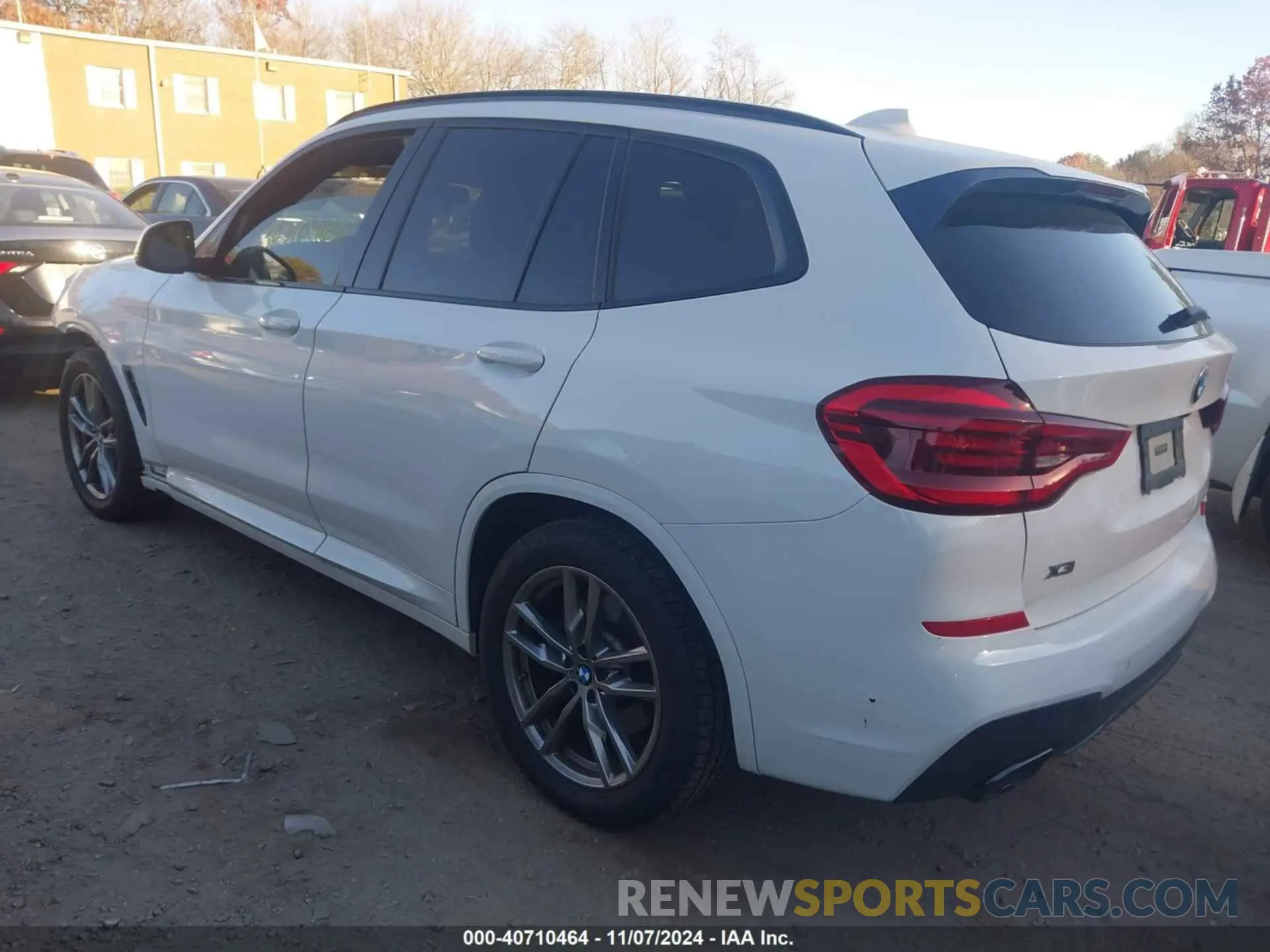 3 fotografías del automóvil dañado 5UXTY9C09M9F52251 BMW X3 2021
