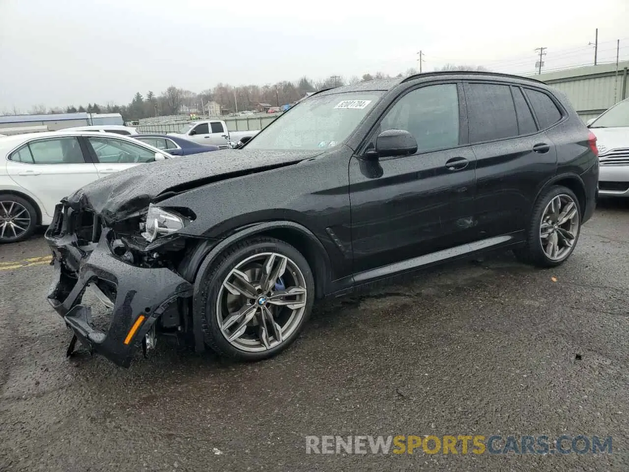 1 fotografías del automóvil dañado 5UXTY9C0XM9F93200 BMW X3 2021