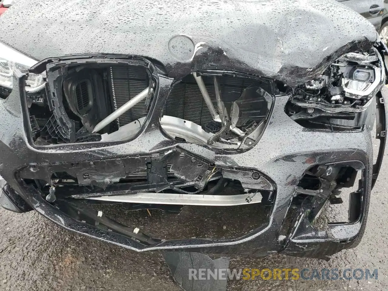 12 fotografías del automóvil dañado 5UXTY9C0XM9F93200 BMW X3 2021