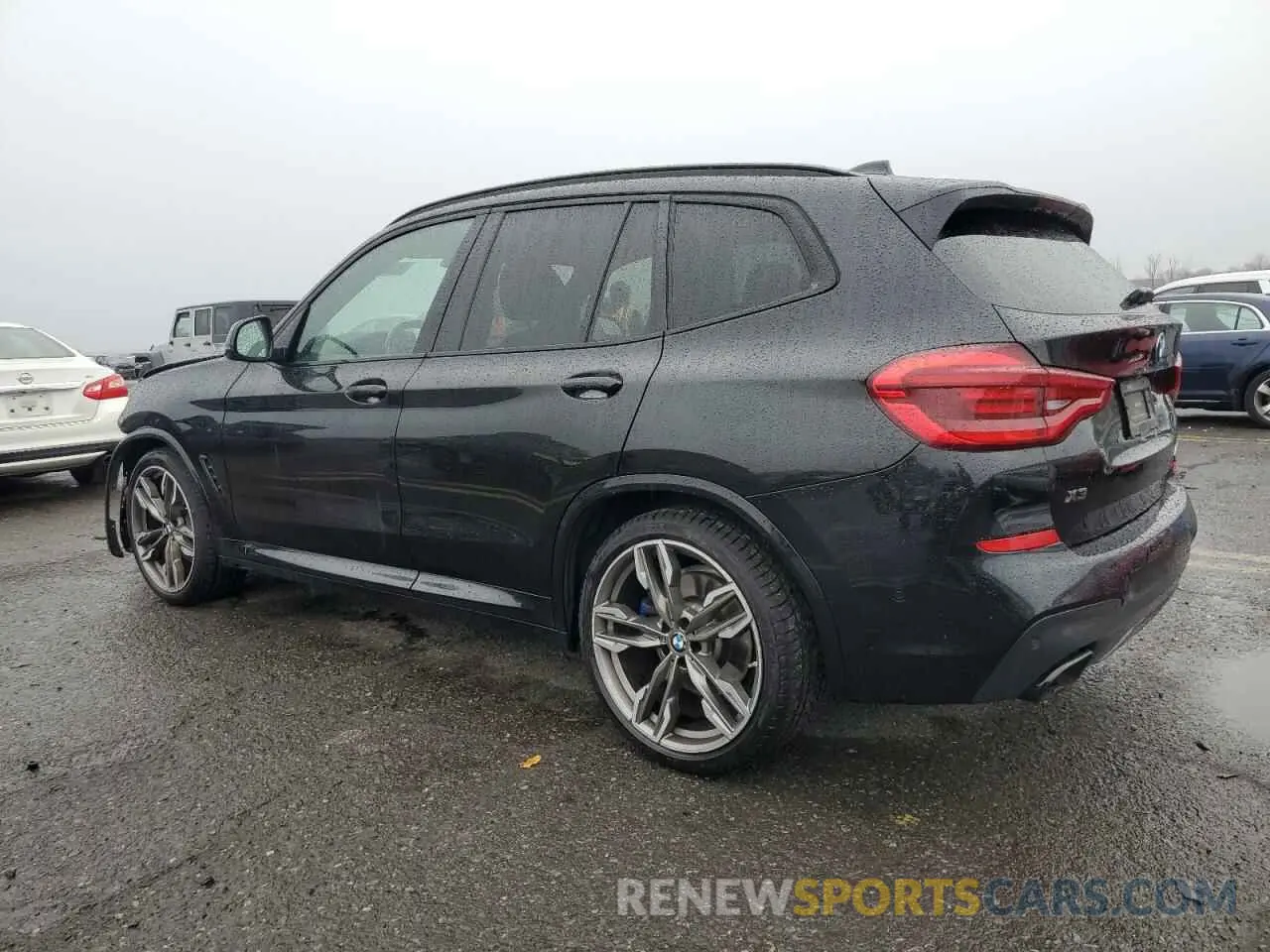 2 fotografías del automóvil dañado 5UXTY9C0XM9F93200 BMW X3 2021