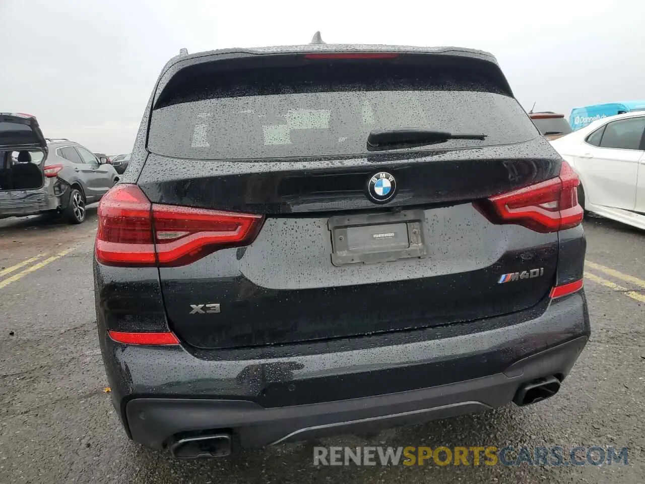 6 fotografías del automóvil dañado 5UXTY9C0XM9F93200 BMW X3 2021