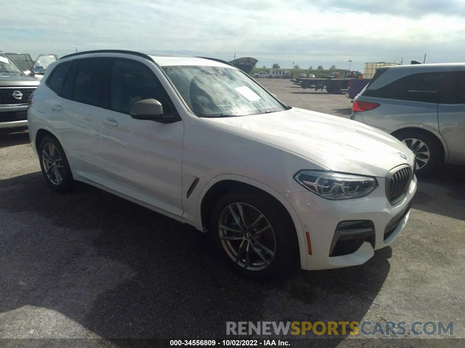1 fotografías del automóvil dañado 5UXTY9C0XM9G88775 BMW X3 2021
