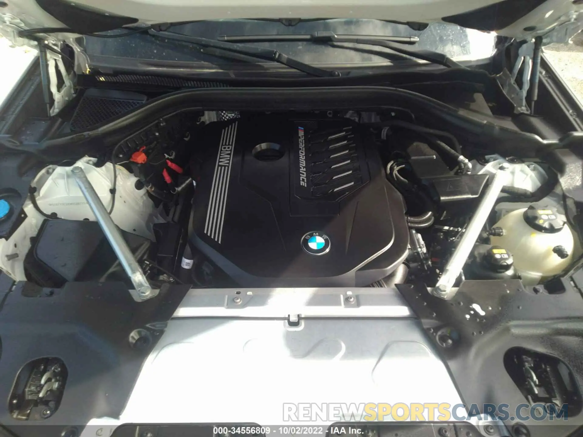 10 fotografías del automóvil dañado 5UXTY9C0XM9G88775 BMW X3 2021