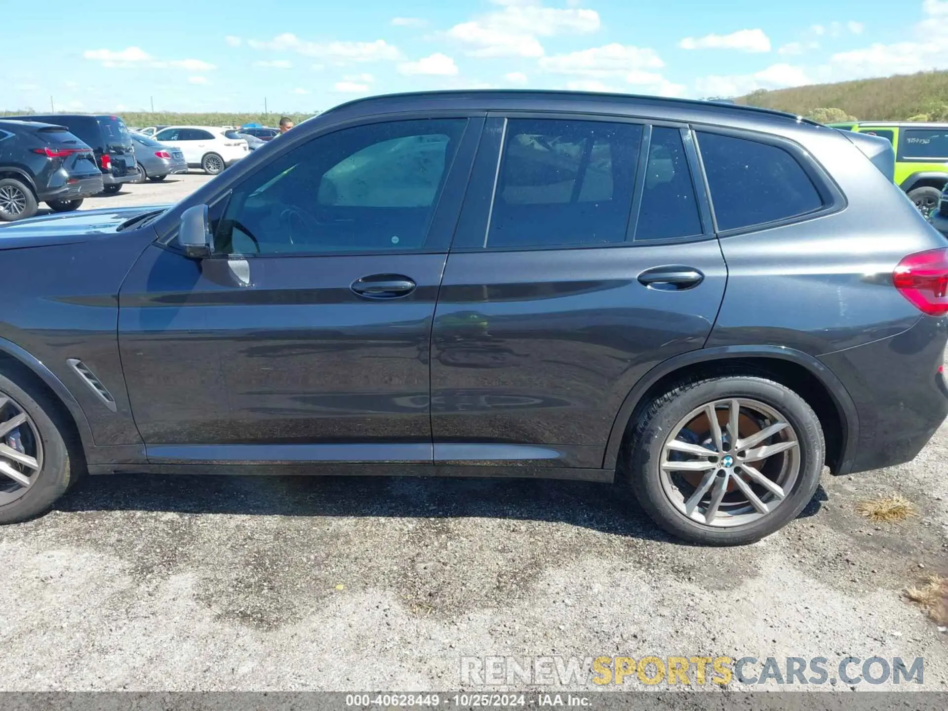 14 fotografías del automóvil dañado 5UXTY9C0XM9G91241 BMW X3 2021