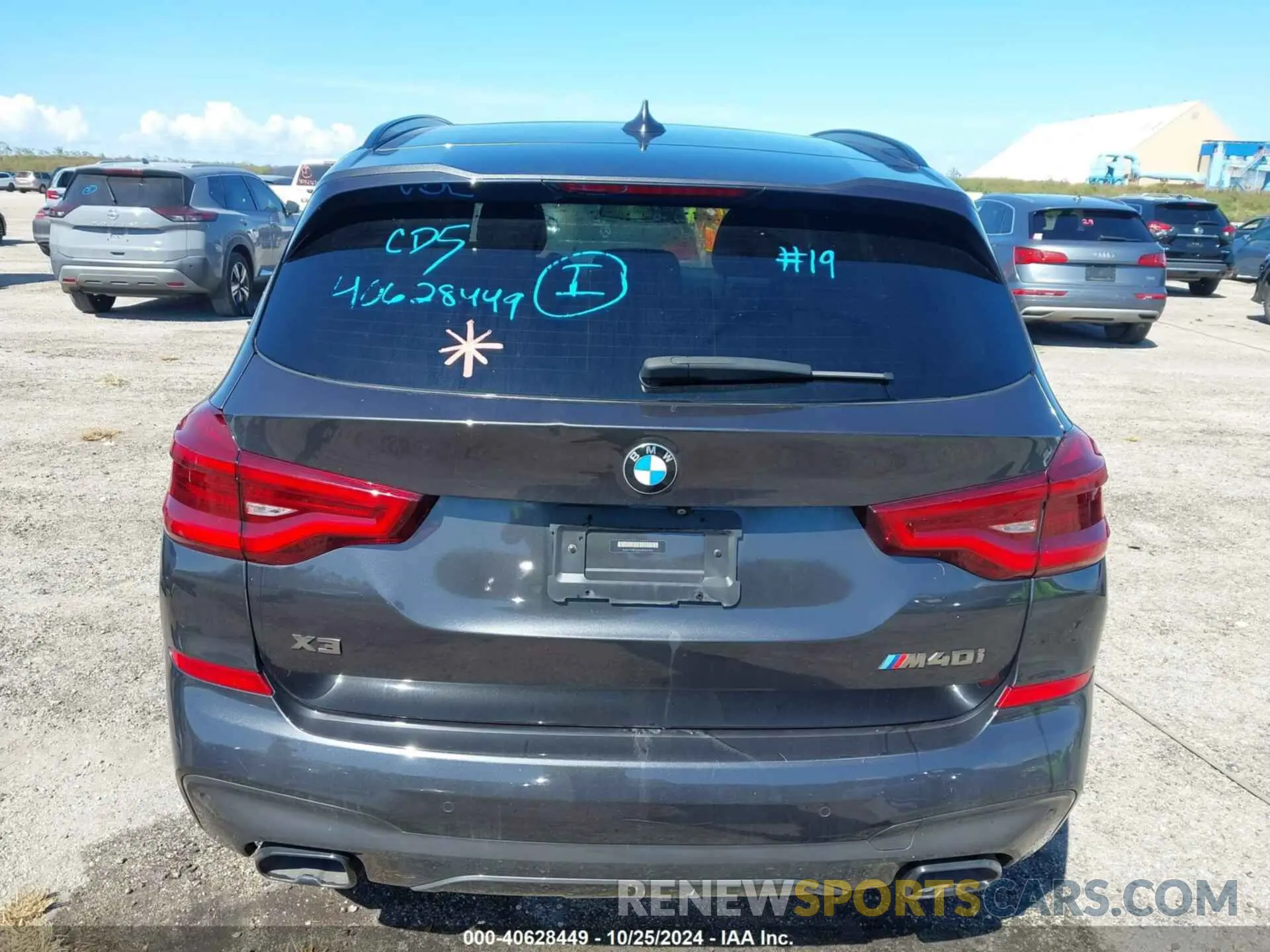 16 fotografías del automóvil dañado 5UXTY9C0XM9G91241 BMW X3 2021