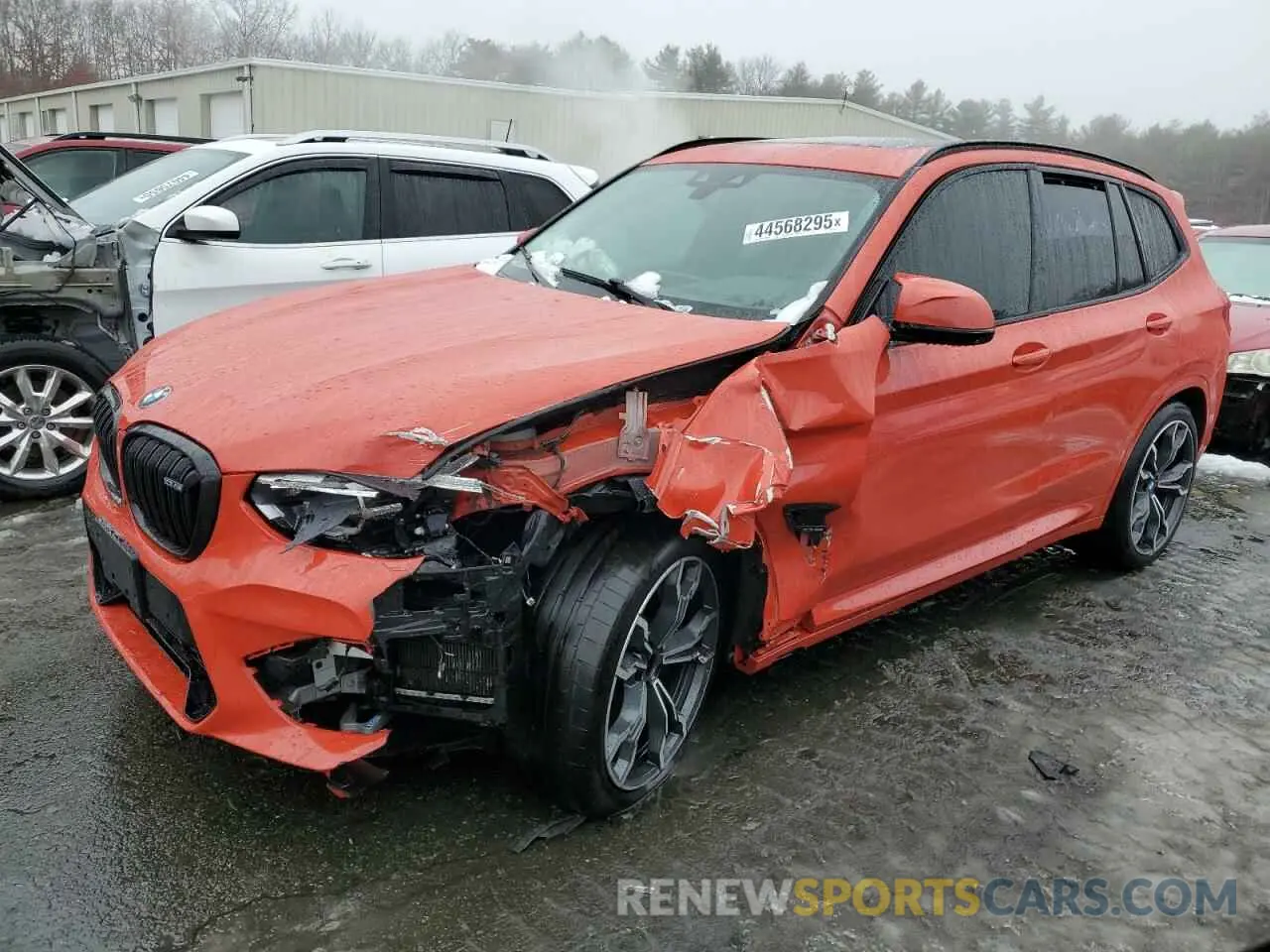 1 fotografías del automóvil dañado 5YMTS0C02M9G31637 BMW X3 2021