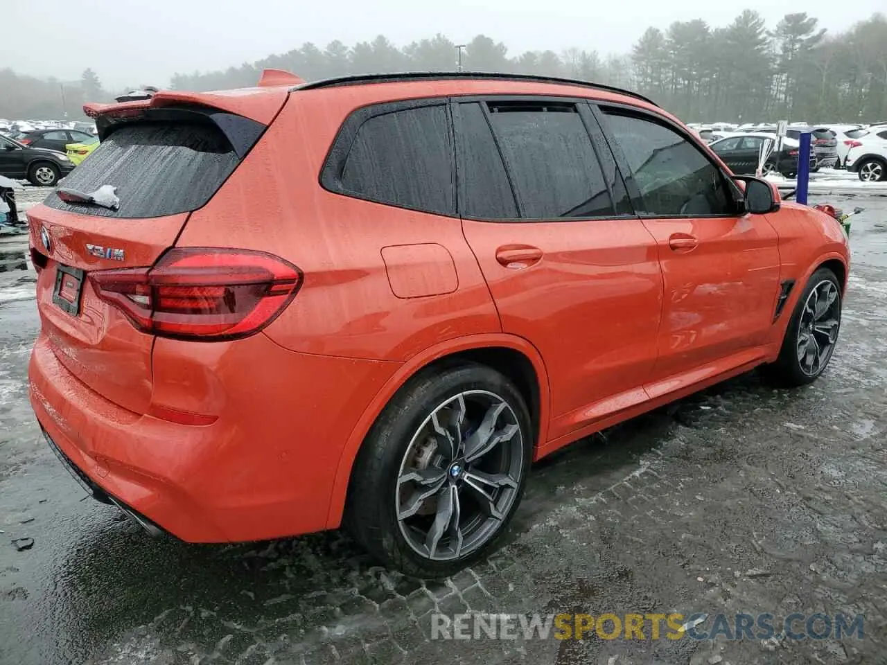 3 fotografías del automóvil dañado 5YMTS0C02M9G31637 BMW X3 2021