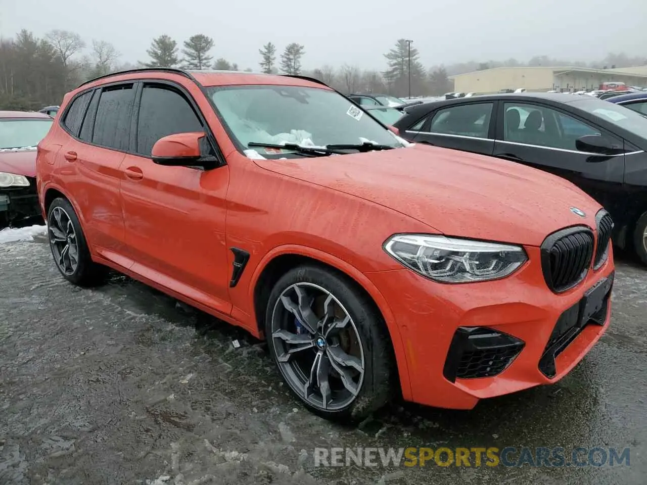 4 fotografías del automóvil dañado 5YMTS0C02M9G31637 BMW X3 2021