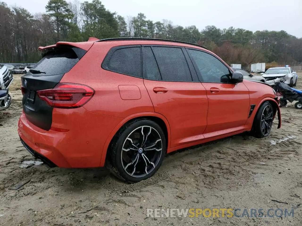 3 fotografías del automóvil dañado 5YMTS0C05M9H64439 BMW X3 2021