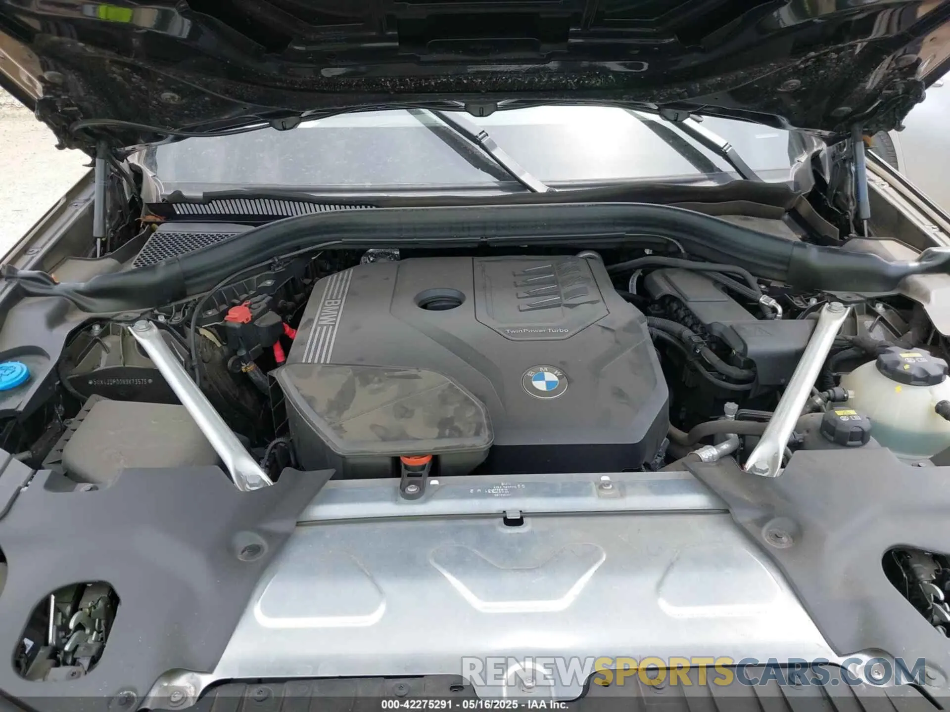 10 fotografías del automóvil dañado 5UX43DP00N9K73575 BMW X3 2022