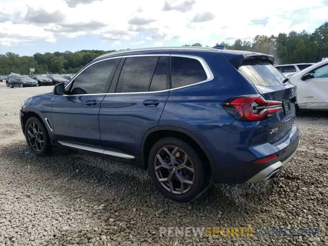 2 fotografías del automóvil dañado 5UX43DP00N9K82664 BMW X3 2022