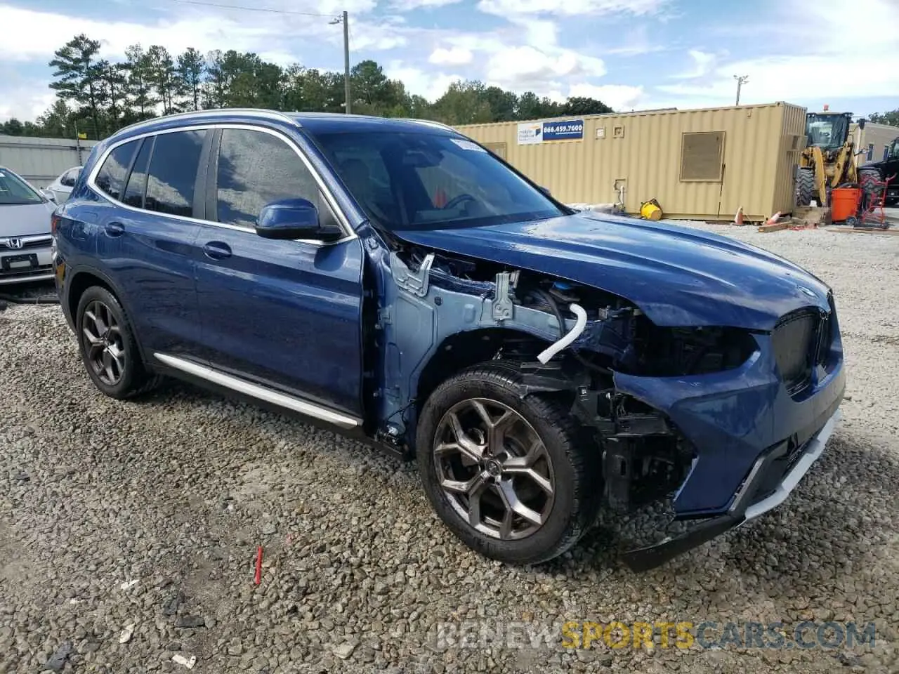 4 fotografías del automóvil dañado 5UX43DP00N9K82664 BMW X3 2022