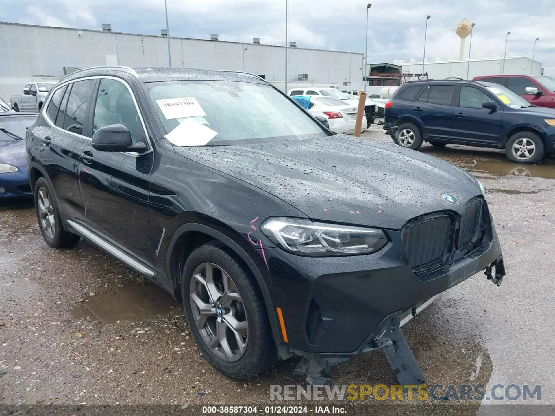 1 fotografías del automóvil dañado 5UX43DP00N9N29178 BMW X3 2022