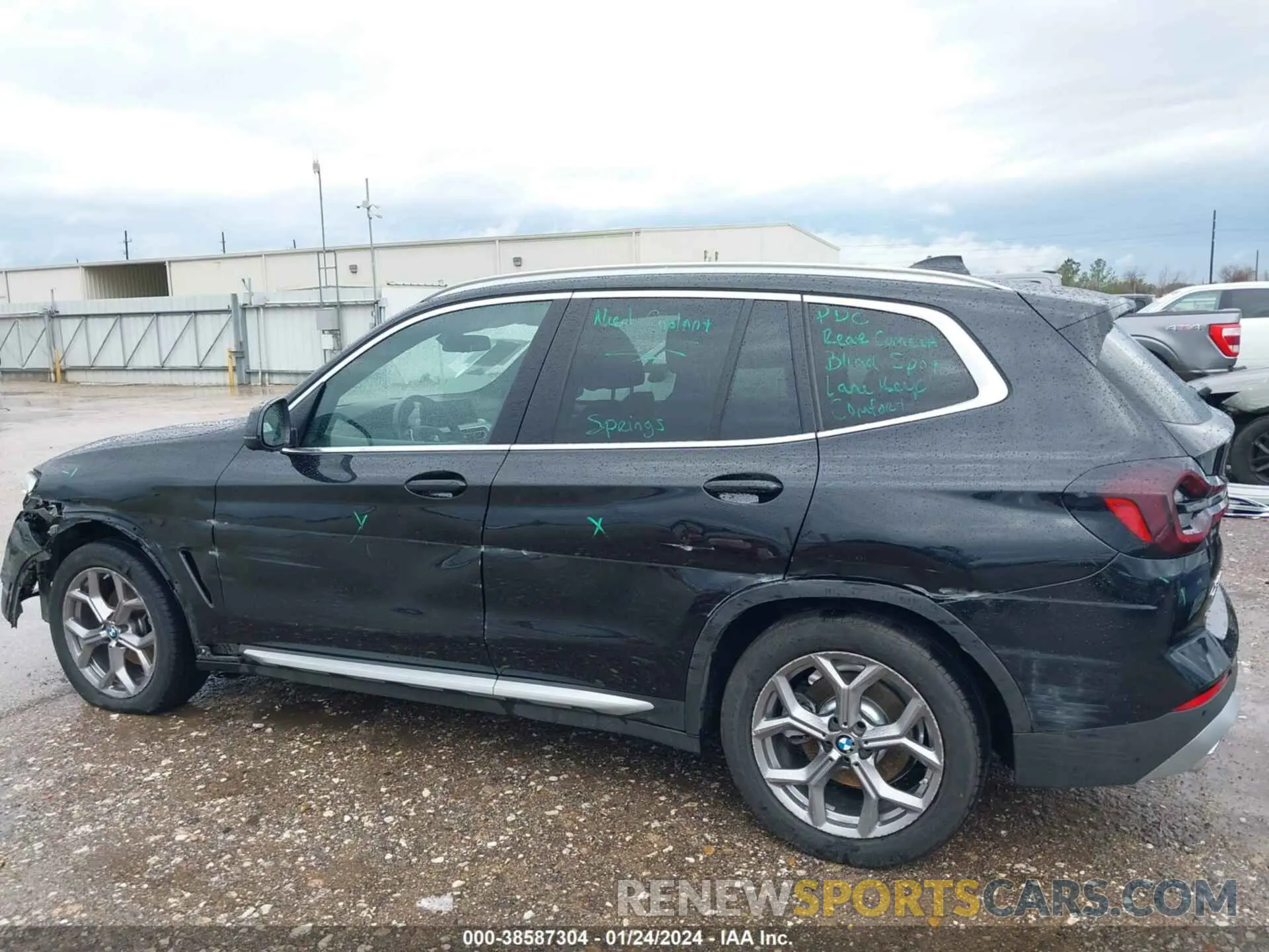 14 fotografías del automóvil dañado 5UX43DP00N9N29178 BMW X3 2022