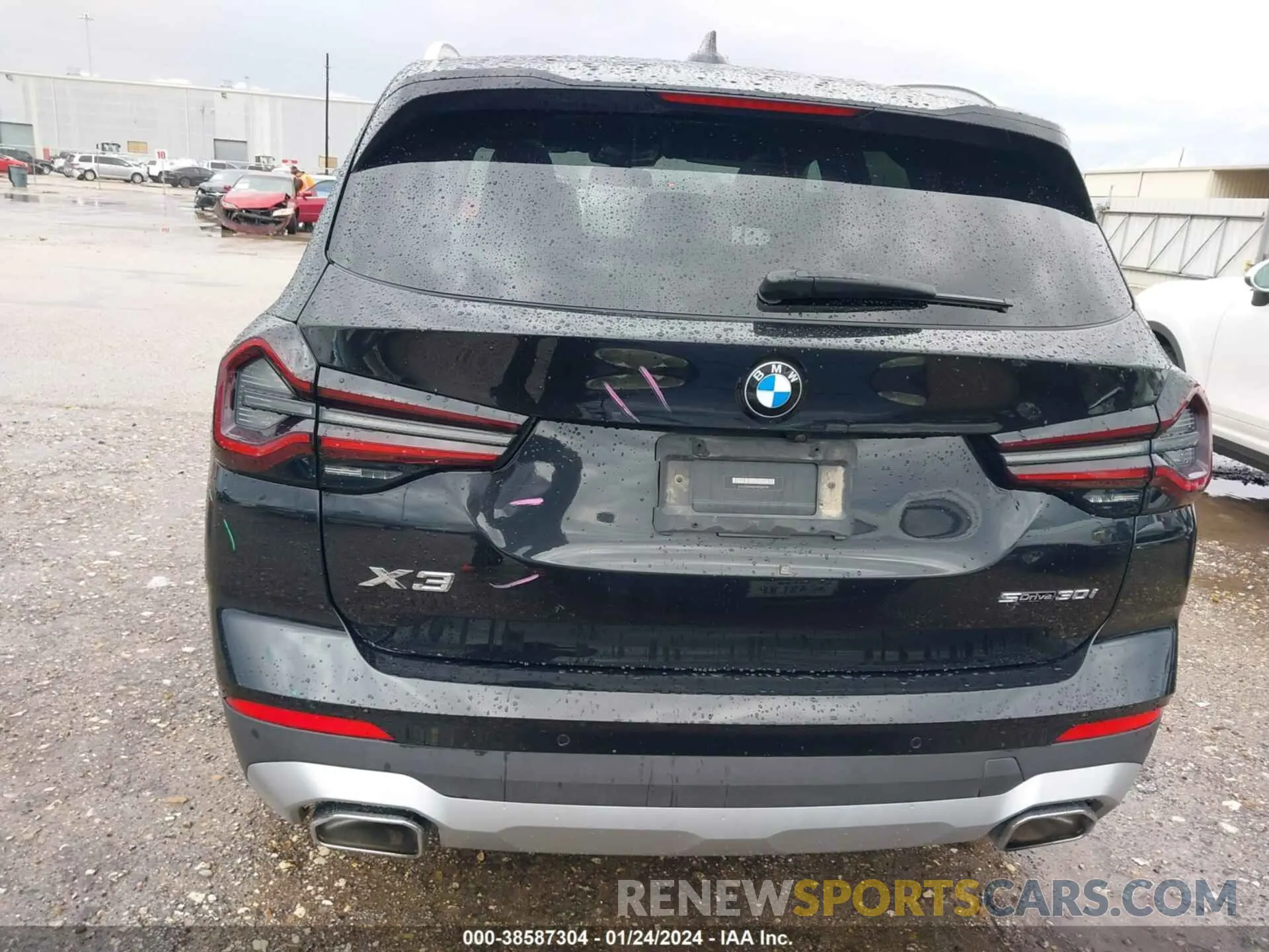 16 fotografías del automóvil dañado 5UX43DP00N9N29178 BMW X3 2022