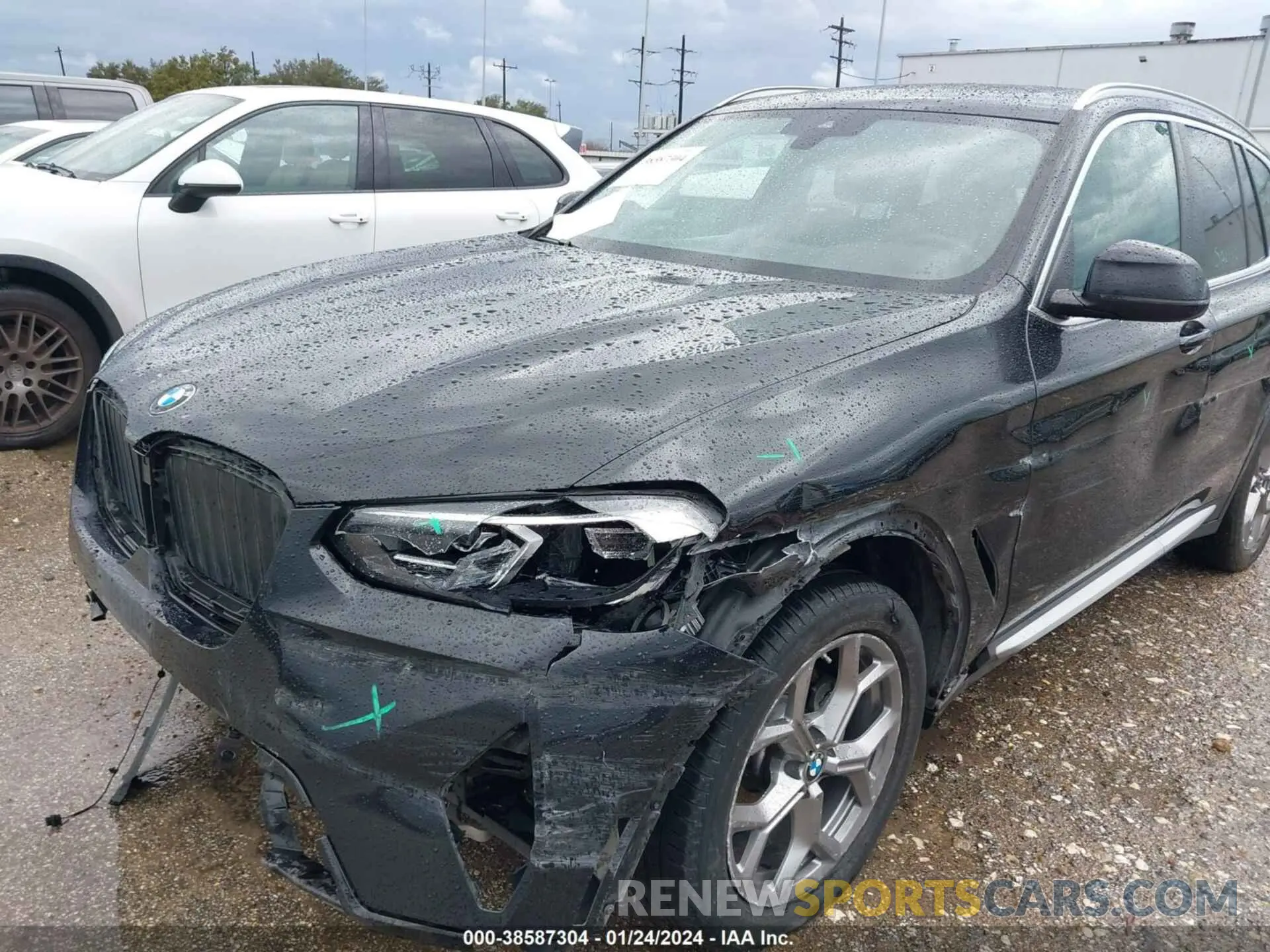 6 fotografías del automóvil dañado 5UX43DP00N9N29178 BMW X3 2022