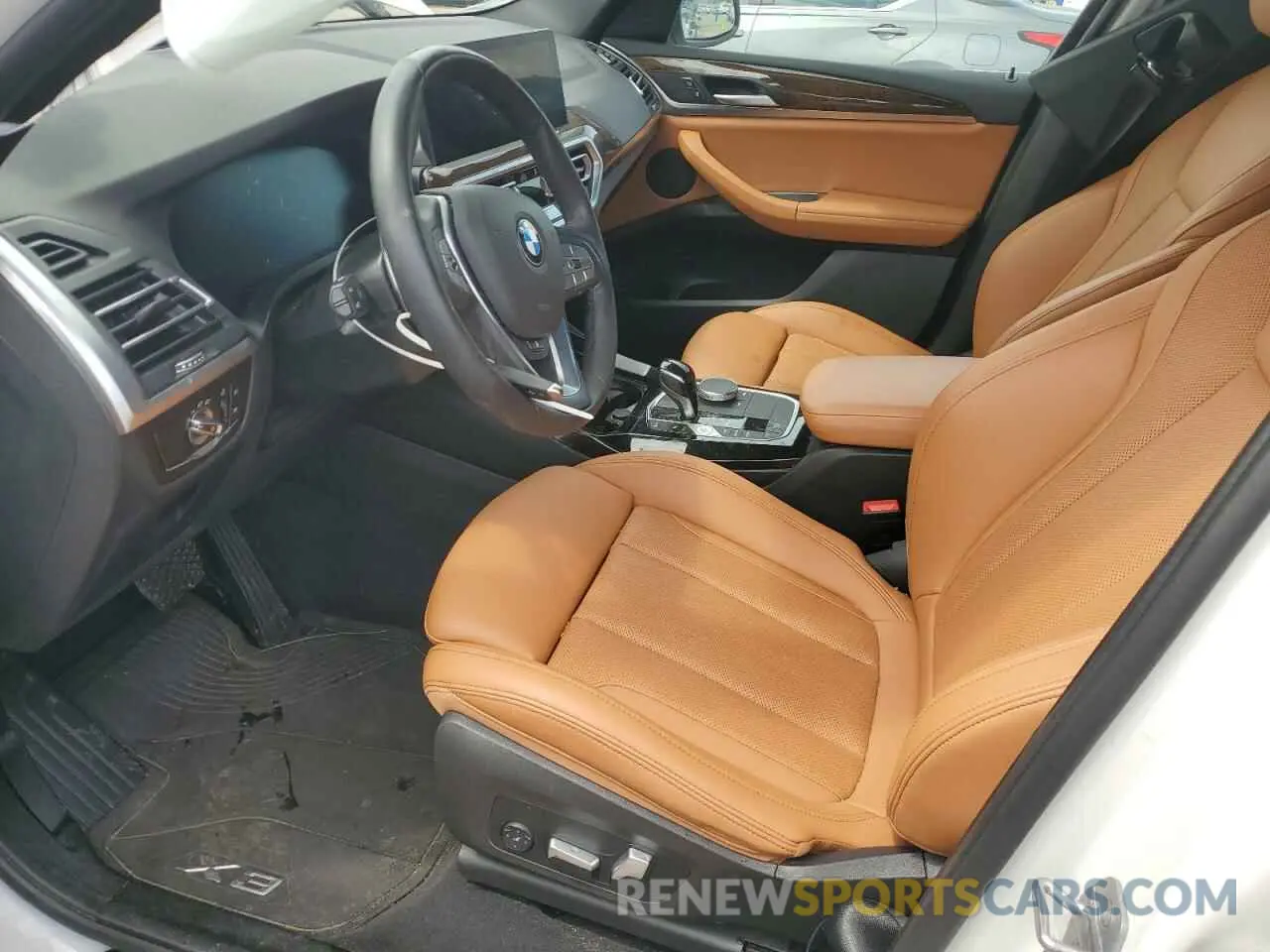 7 fotografías del automóvil dañado 5UX43DP01N9M92660 BMW X3 2022