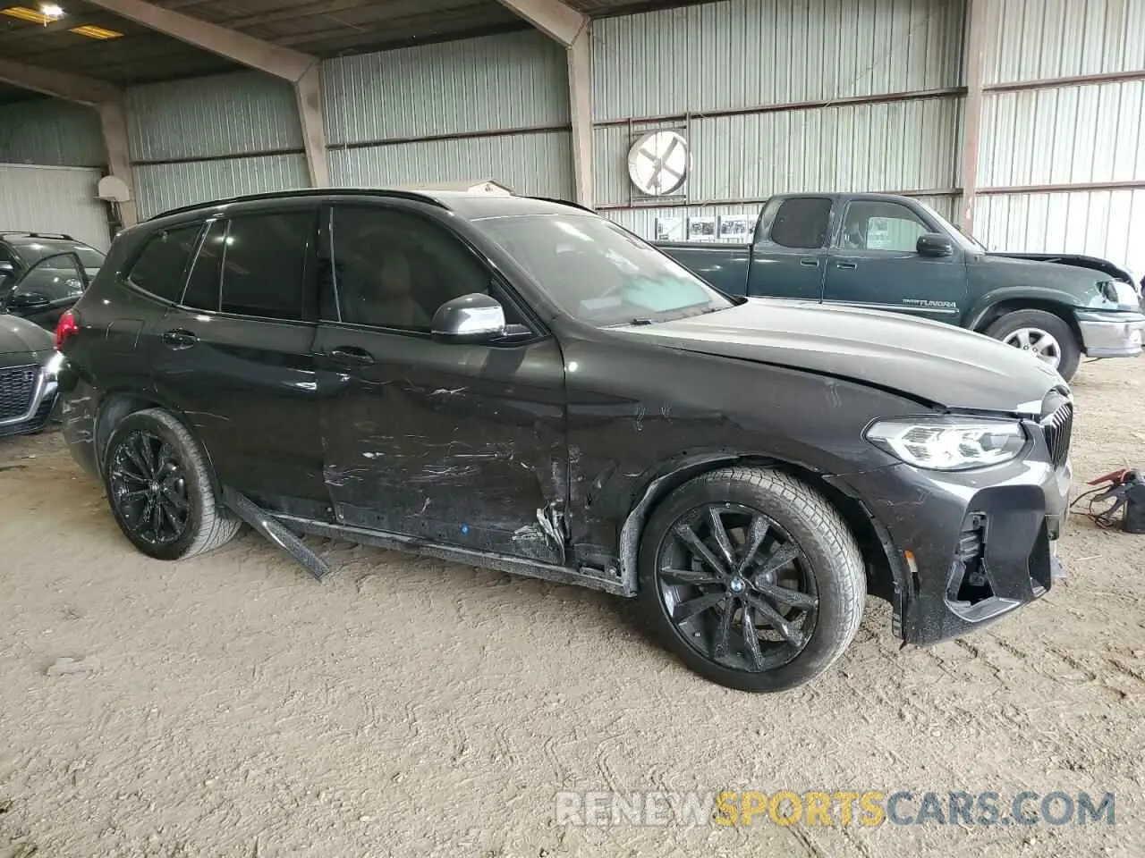 4 fotografías del automóvil dañado 5UX43DP01N9N29514 BMW X3 2022