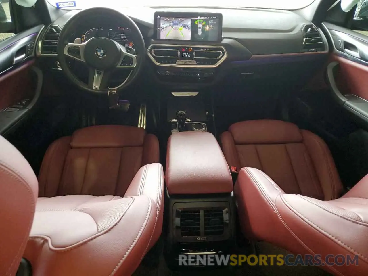 8 fotografías del automóvil dañado 5UX43DP01N9N29514 BMW X3 2022