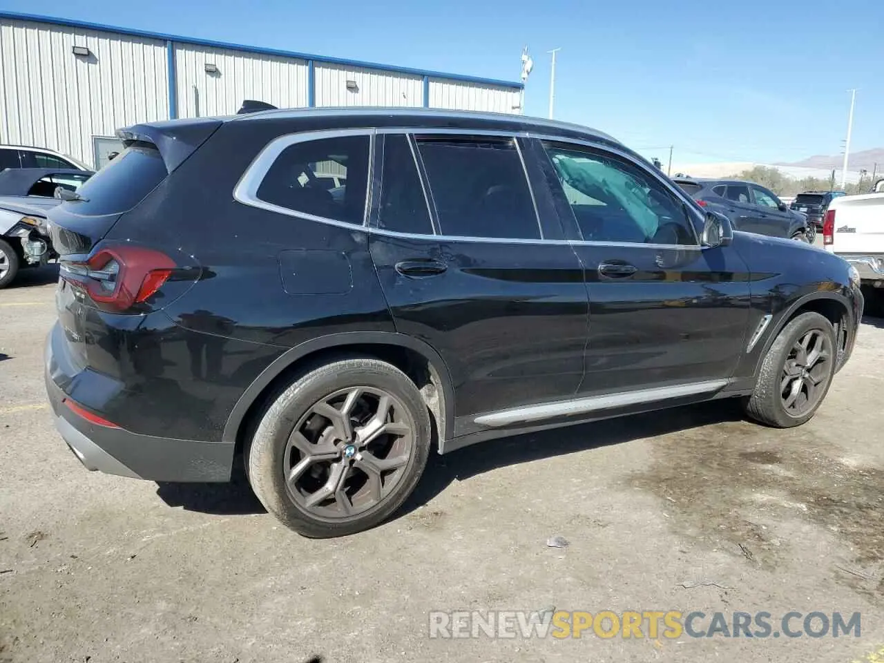 3 fotografías del automóvil dañado 5UX43DP02N9K08016 BMW X3 2022