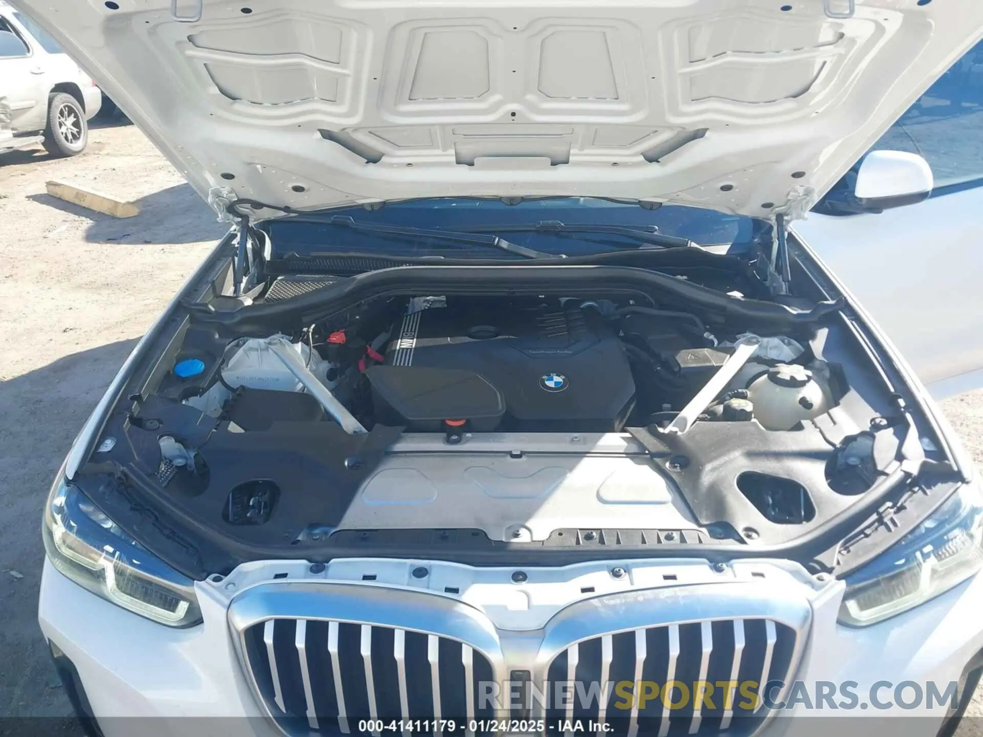10 fotografías del automóvil dañado 5UX43DP02N9K59337 BMW X3 2022