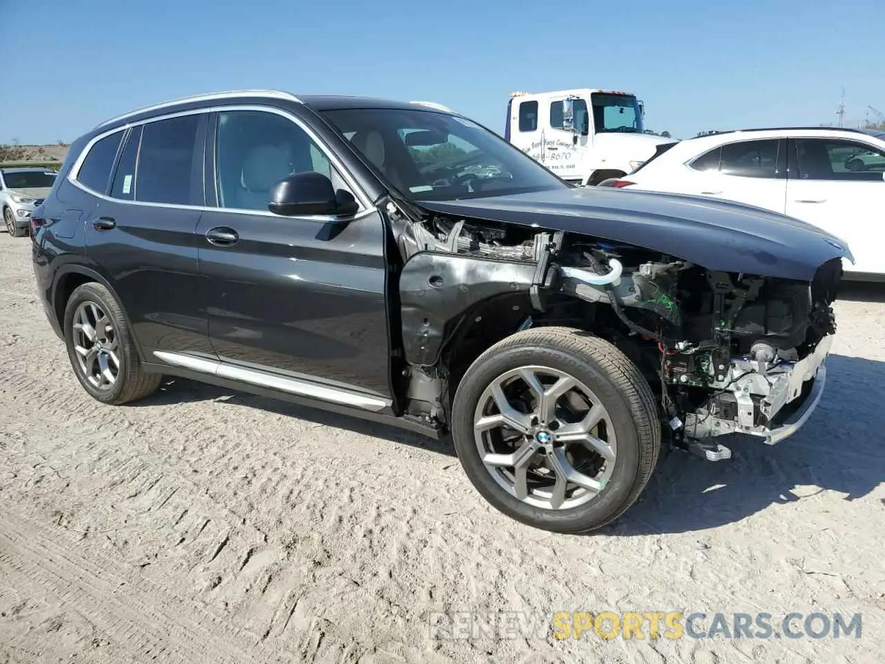 4 fotografías del automóvil dañado 5UX43DP02N9N07926 BMW X3 2022