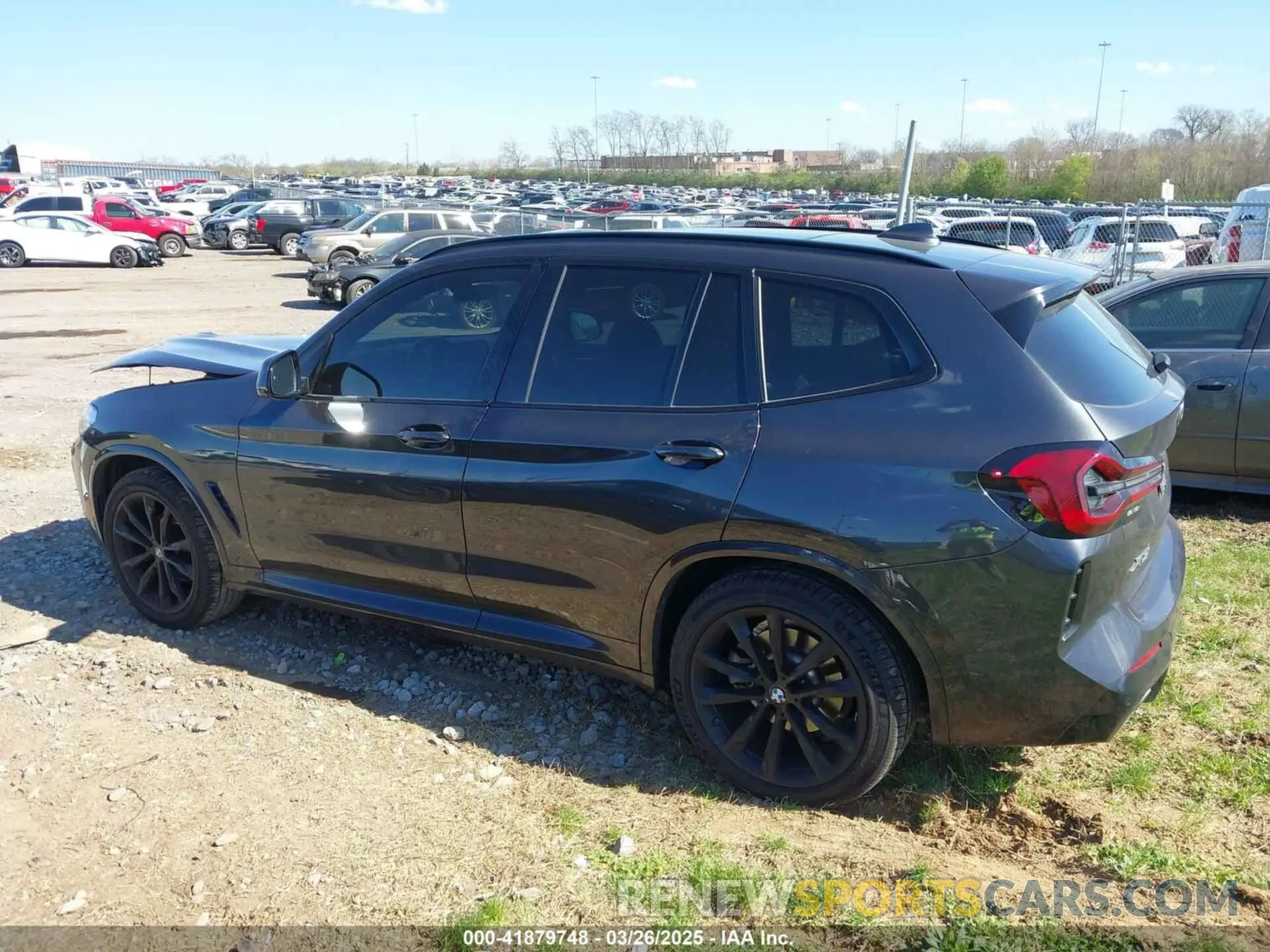 14 fotografías del automóvil dañado 5UX43DP03N9L02180 BMW X3 2022