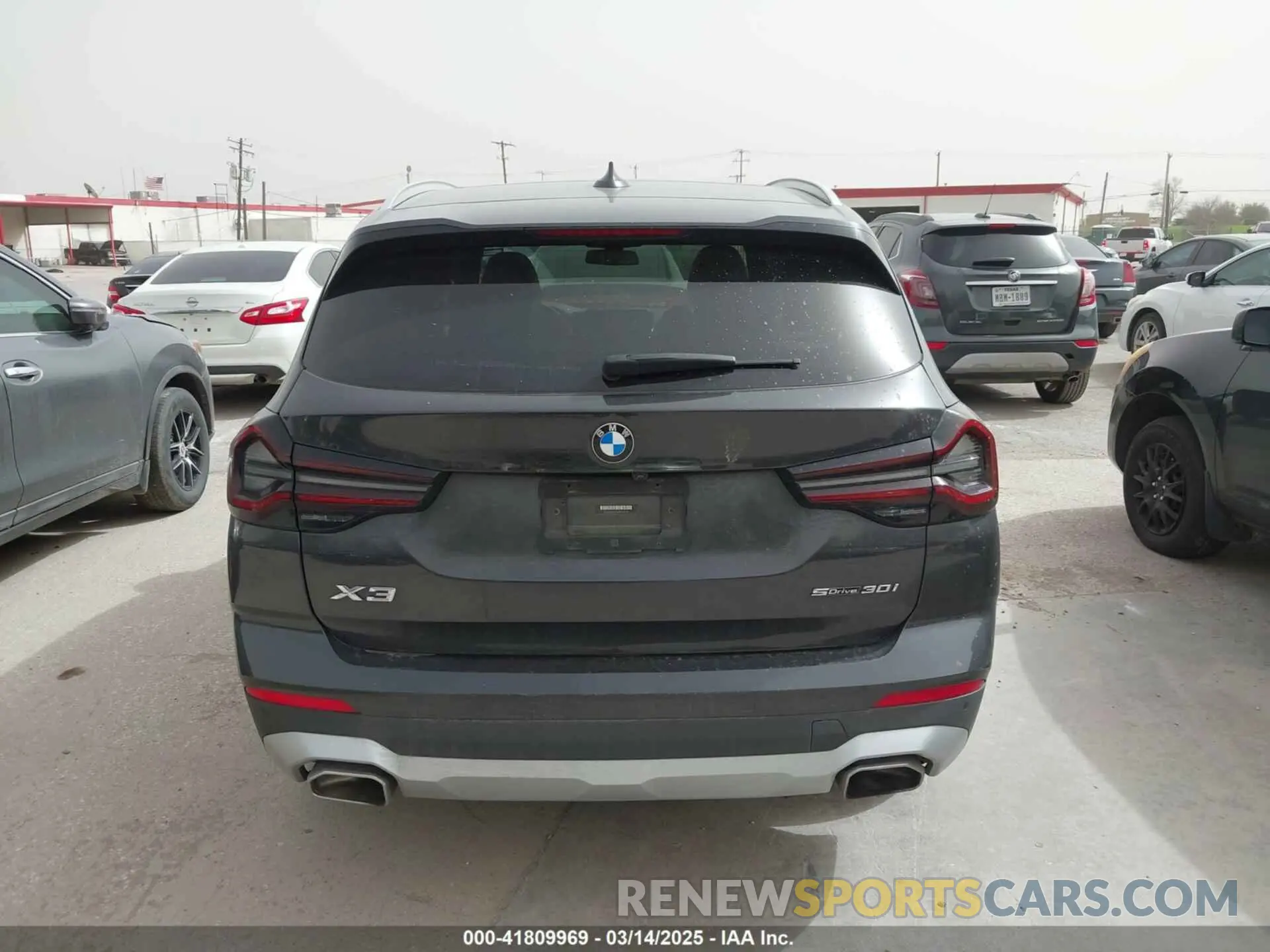 15 fotografías del automóvil dañado 5UX43DP03N9M46716 BMW X3 2022