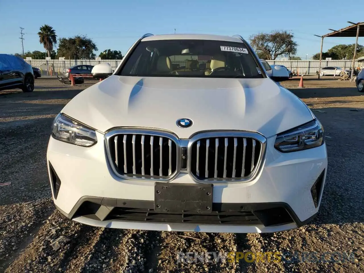 5 fotografías del automóvil dañado 5UX43DP04N9K11807 BMW X3 2022