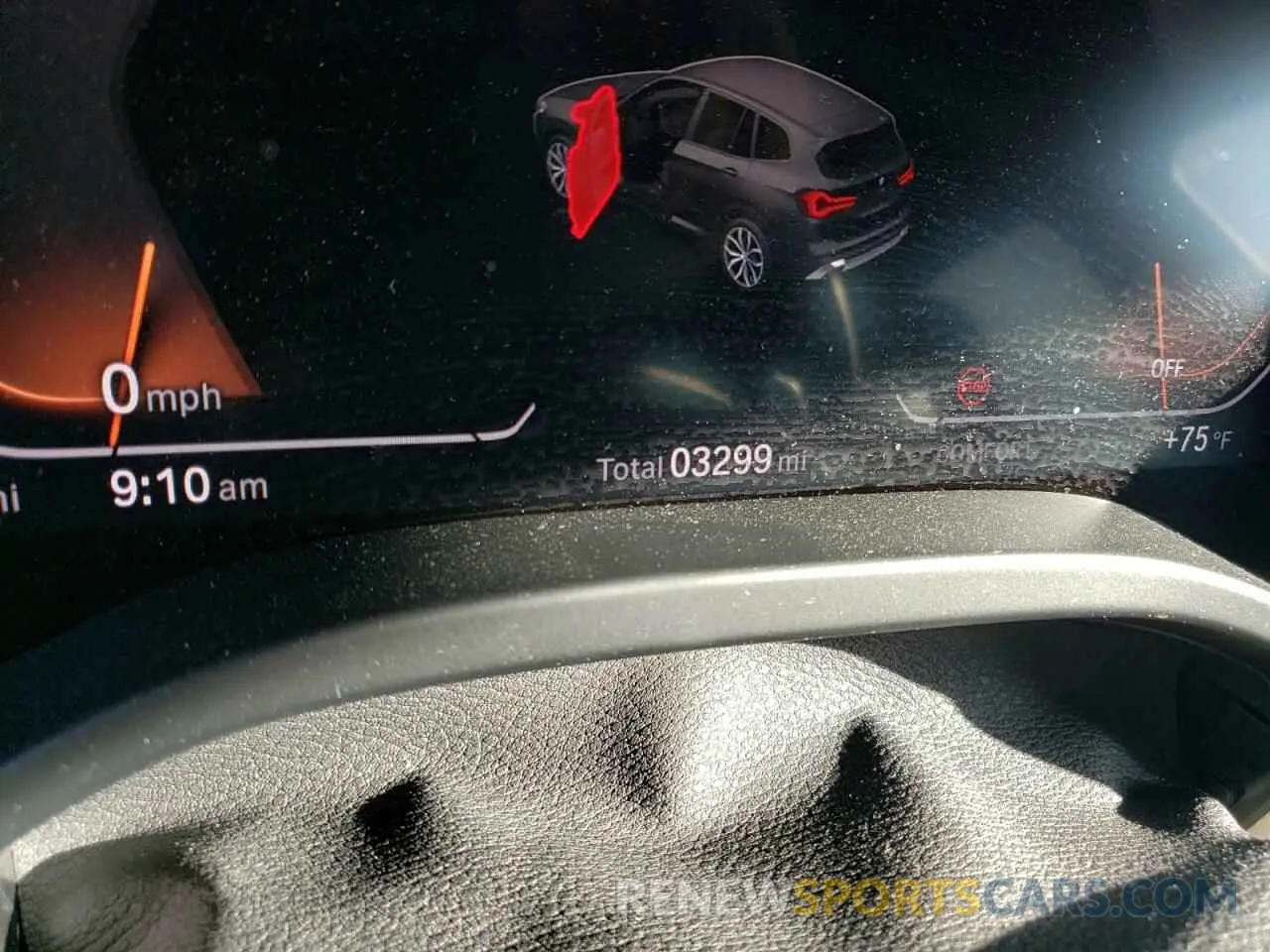 8 fotografías del automóvil dañado 5UX43DP06N9J67521 BMW X3 2022