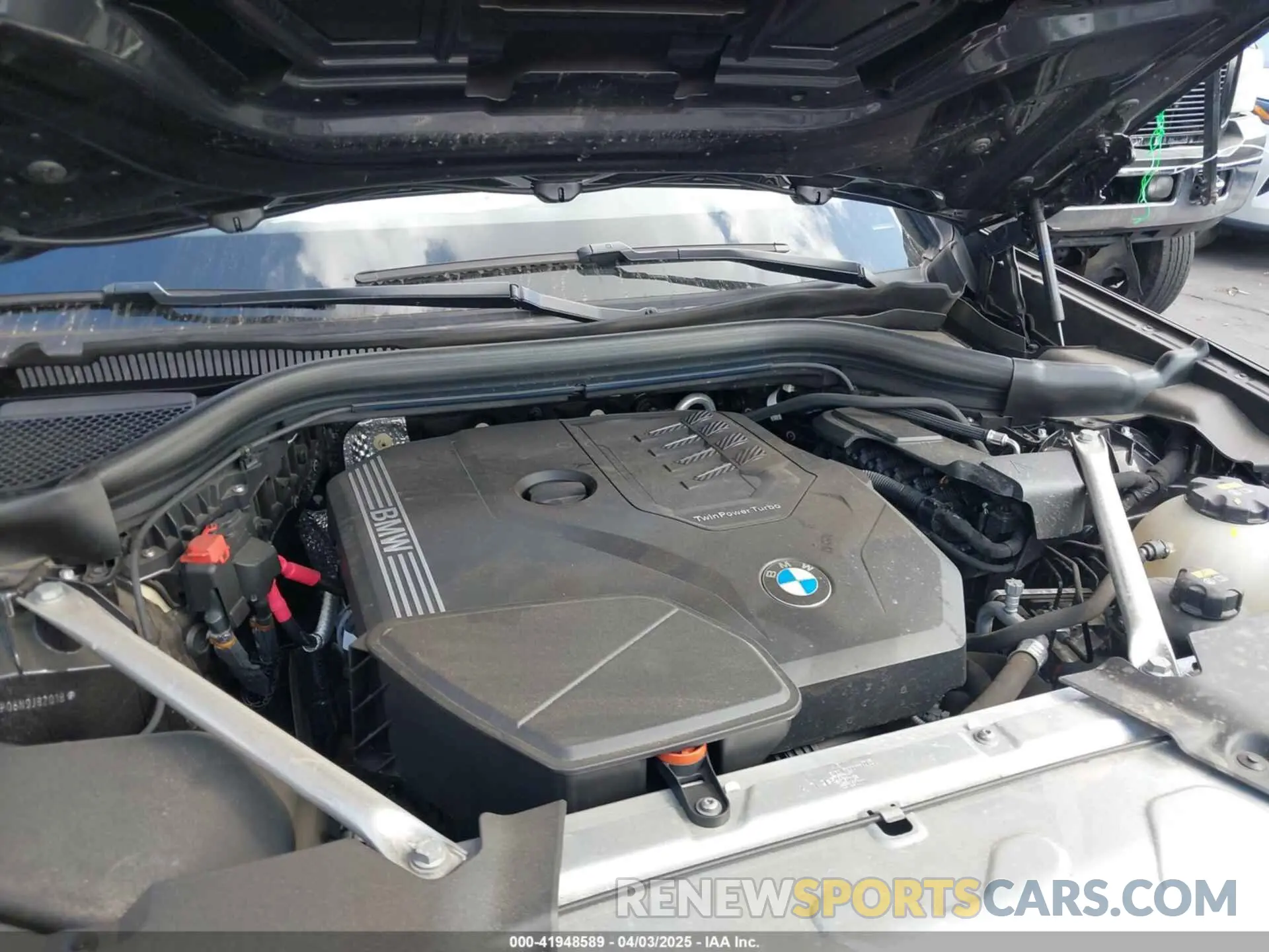 10 fotografías del automóvil dañado 5UX43DP06N9J82018 BMW X3 2022