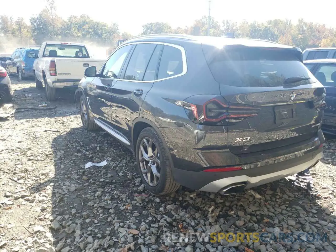 3 fotografías del automóvil dañado 5UX43DP06N9J82181 BMW X3 2022