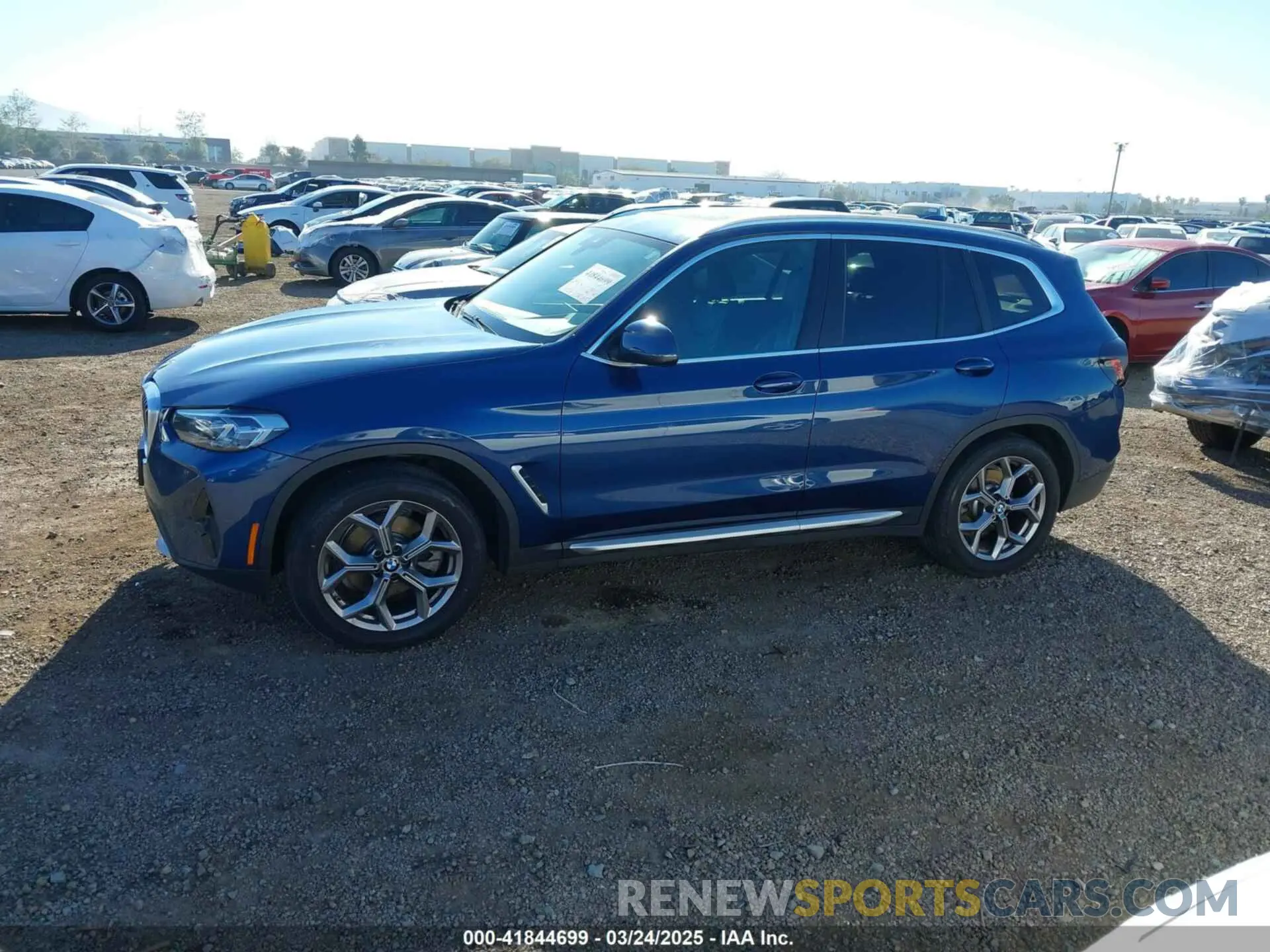 15 fotografías del automóvil dañado 5UX43DP06N9K69322 BMW X3 2022