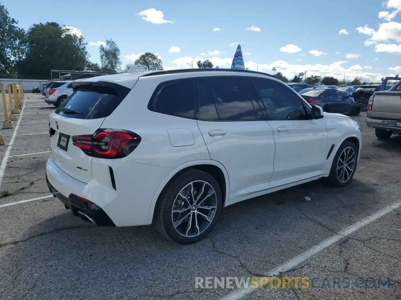 3 fotografías del automóvil dañado 5UX43DP06N9M67530 BMW X3 2022