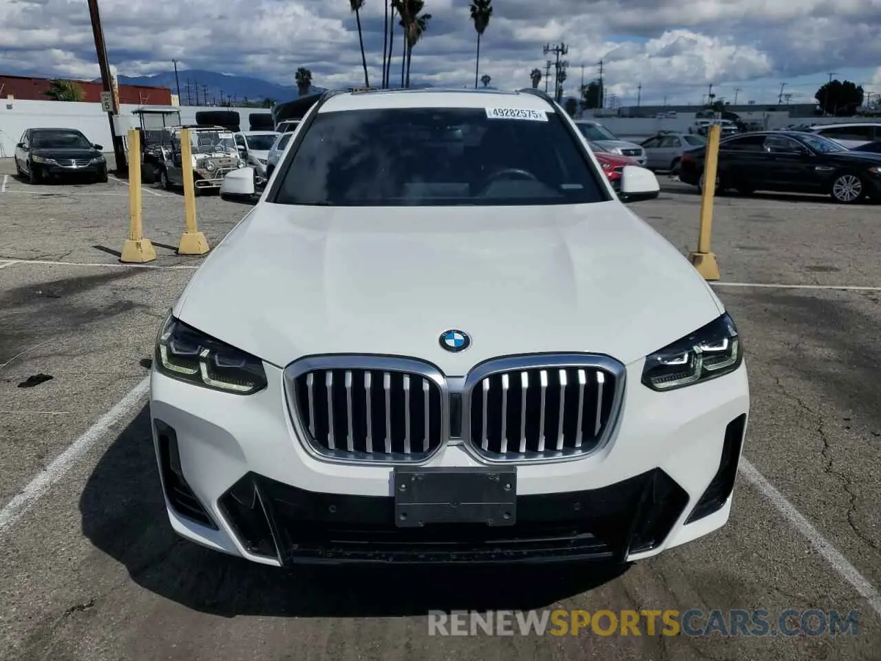 5 fotografías del automóvil dañado 5UX43DP06N9M67530 BMW X3 2022