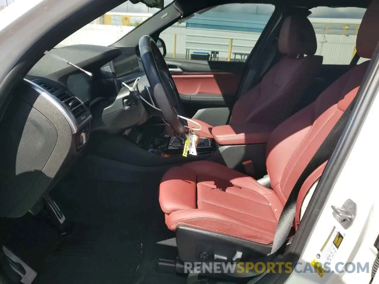 7 fotografías del automóvil dañado 5UX43DP06N9M67530 BMW X3 2022
