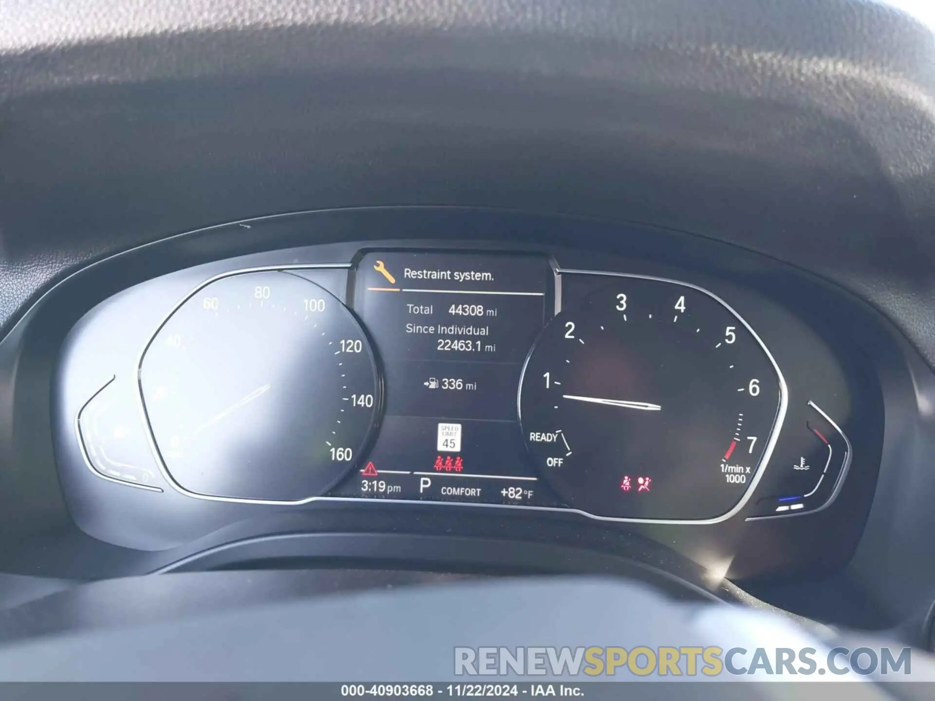 7 fotografías del automóvil dañado 5UX43DP07N9K61178 BMW X3 2022