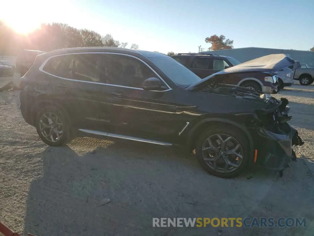 4 fotografías del automóvil dañado 5UX43DP07N9M09832 BMW X3 2022