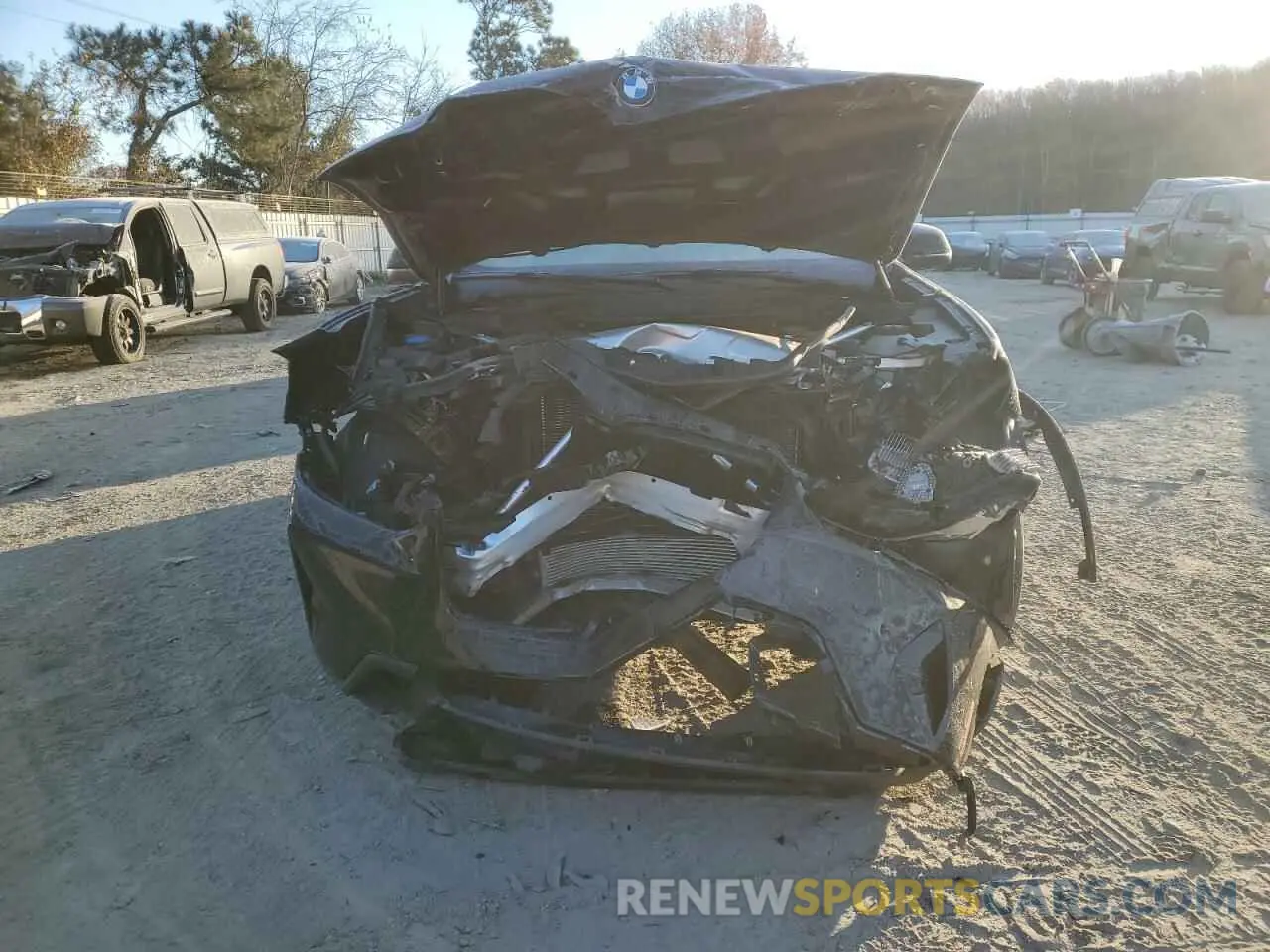 5 fotografías del automóvil dañado 5UX43DP07N9M09832 BMW X3 2022