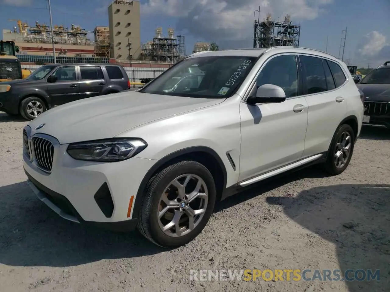 1 fotografías del automóvil dañado 5UX43DP07N9M62353 BMW X3 2022