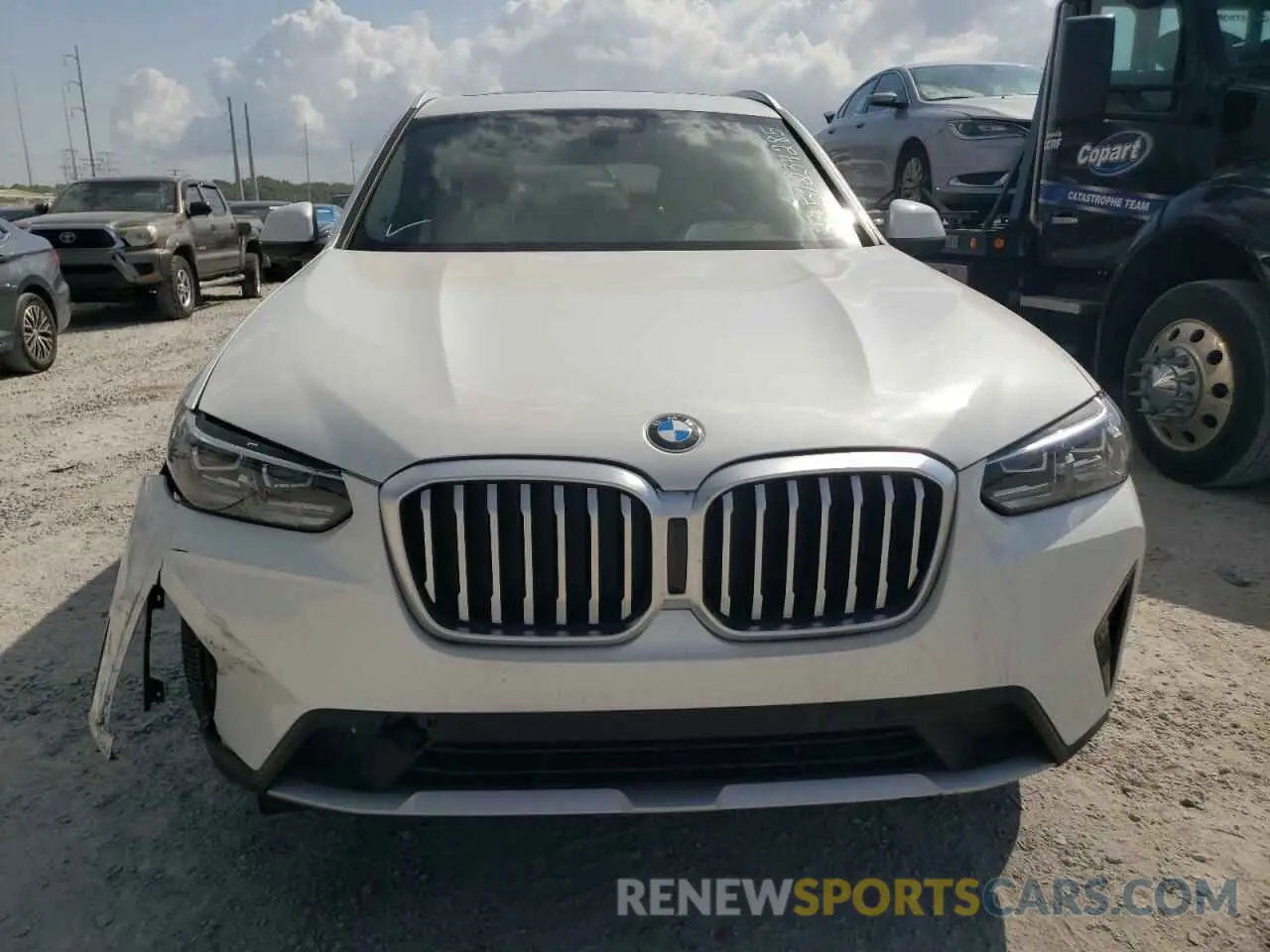 5 fotografías del automóvil dañado 5UX43DP07N9M62353 BMW X3 2022