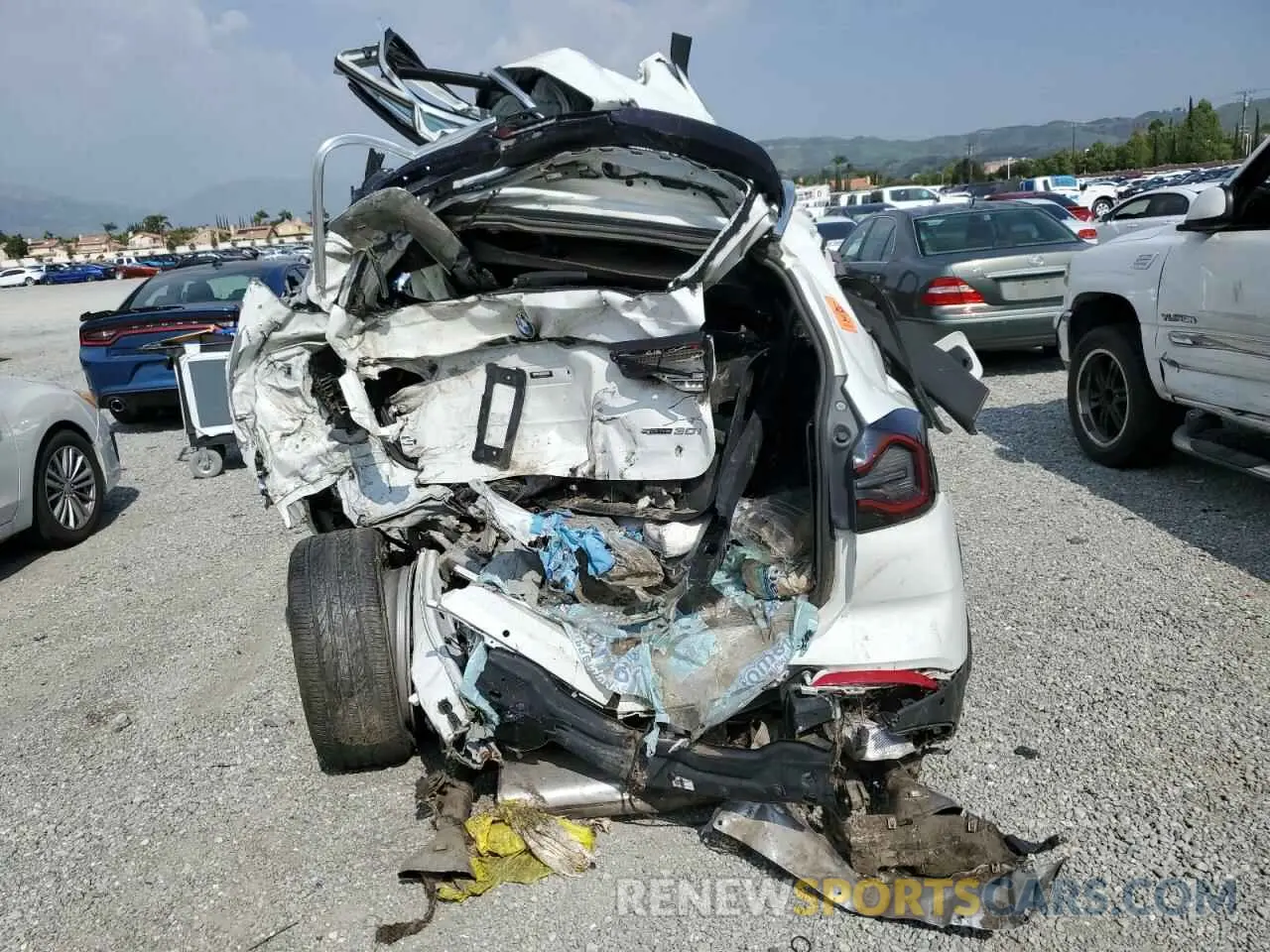 6 fotografías del automóvil dañado 5UX43DP08N9K66809 BMW X3 2022