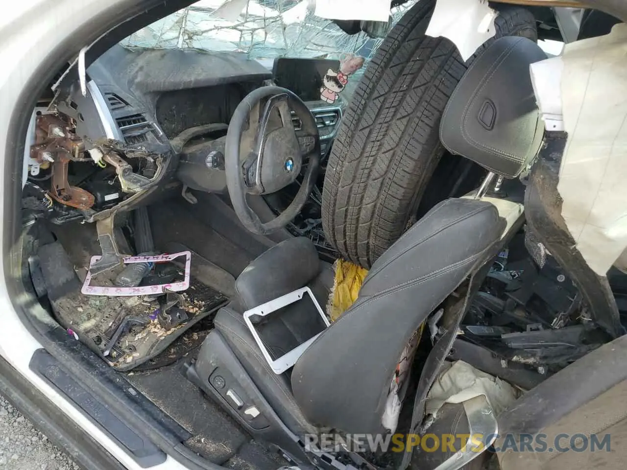 8 fotografías del automóvil dañado 5UX43DP08N9K66809 BMW X3 2022