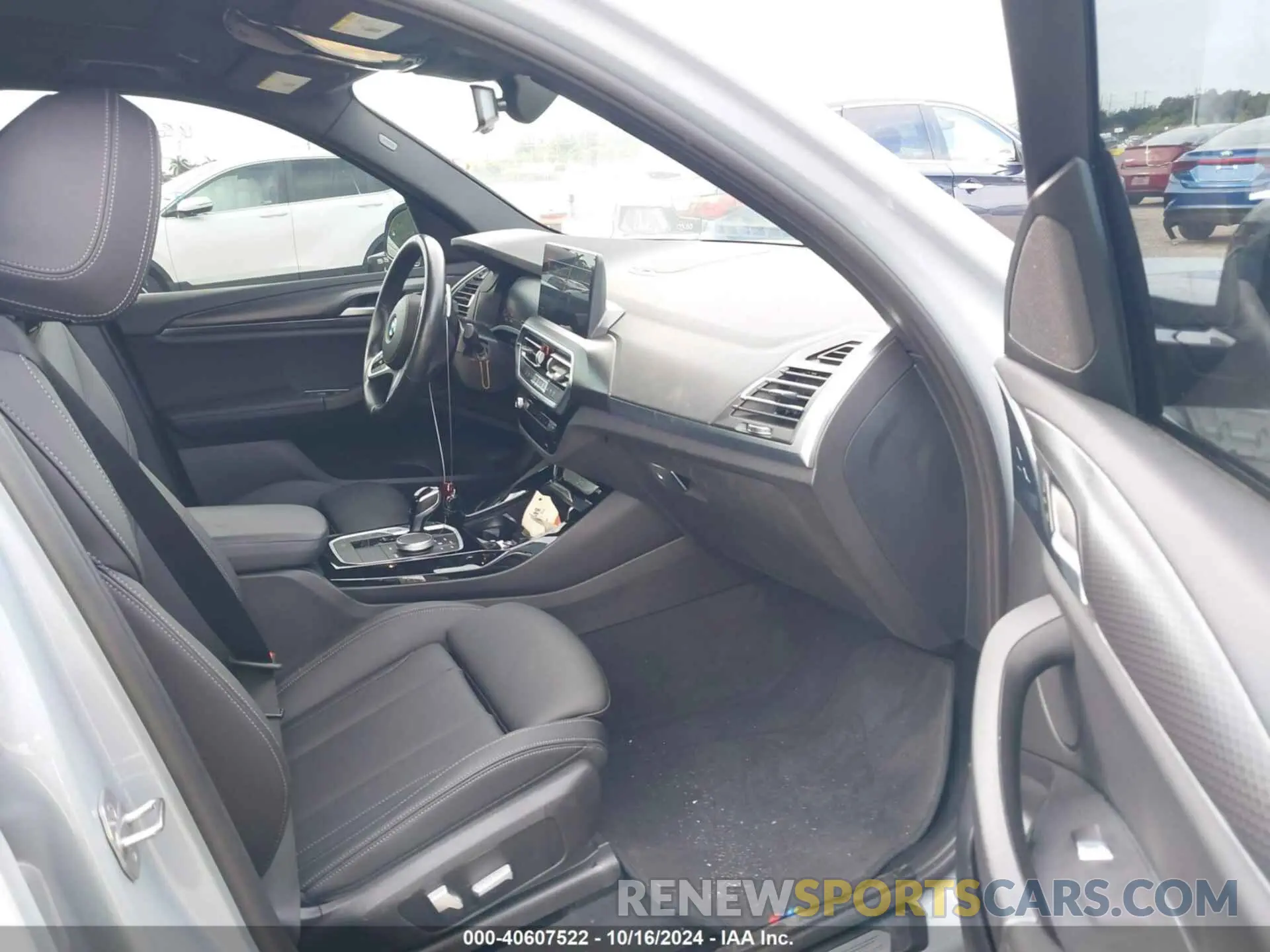 5 fotografías del automóvil dañado 5UX43DP08N9M11752 BMW X3 2022