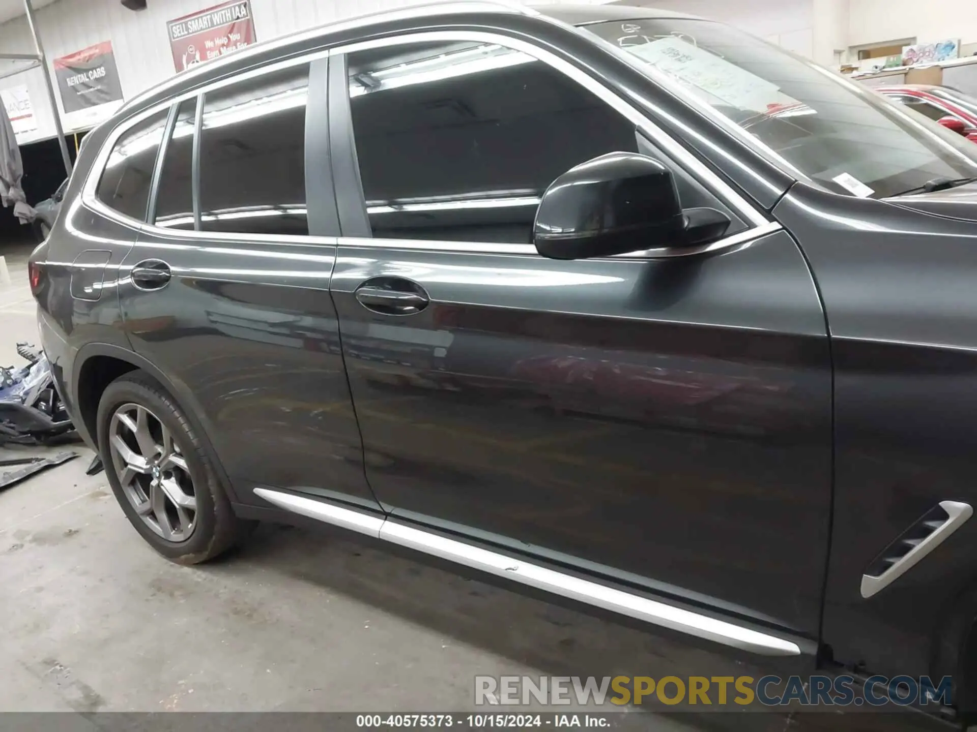 14 fotografías del automóvil dañado 5UX43DP09N9L12311 BMW X3 2022