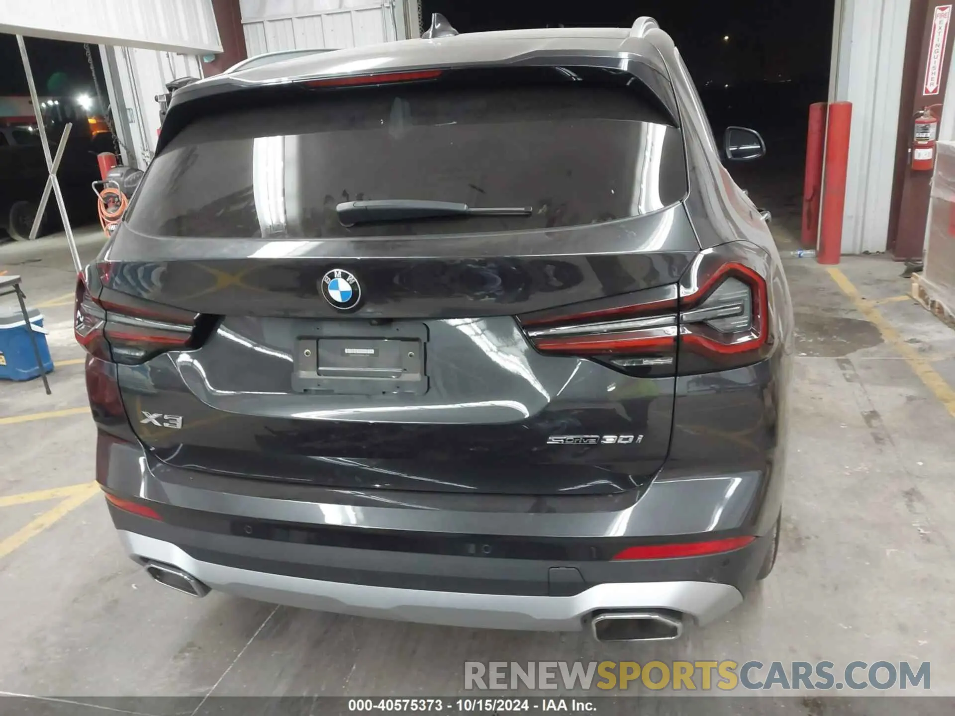17 fotografías del automóvil dañado 5UX43DP09N9L12311 BMW X3 2022